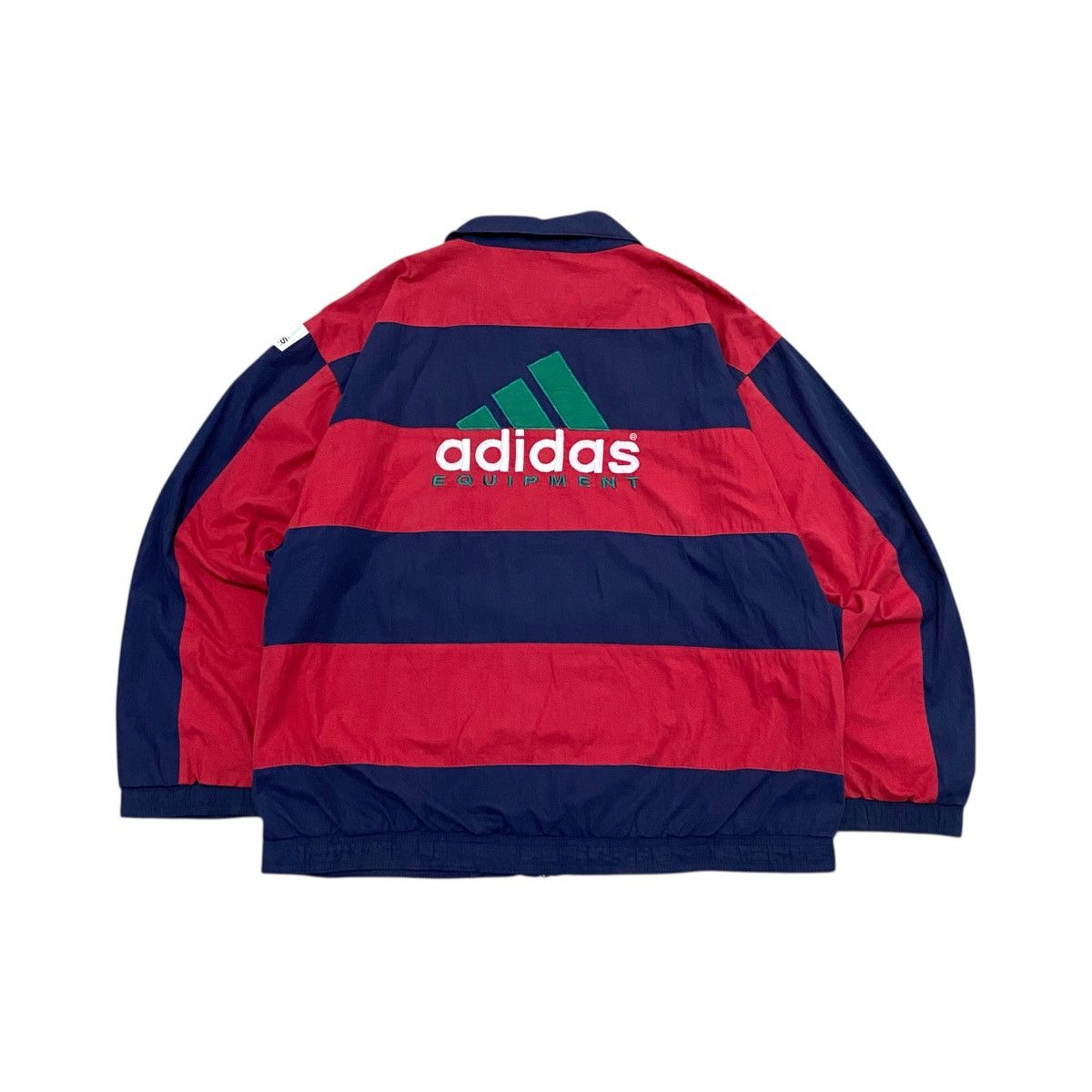 Adidas 90s Adidas Equipment Light Windbreaker Jacket Red Navy Size US XXL / EU 58 / 5 - 2 Thumbnail