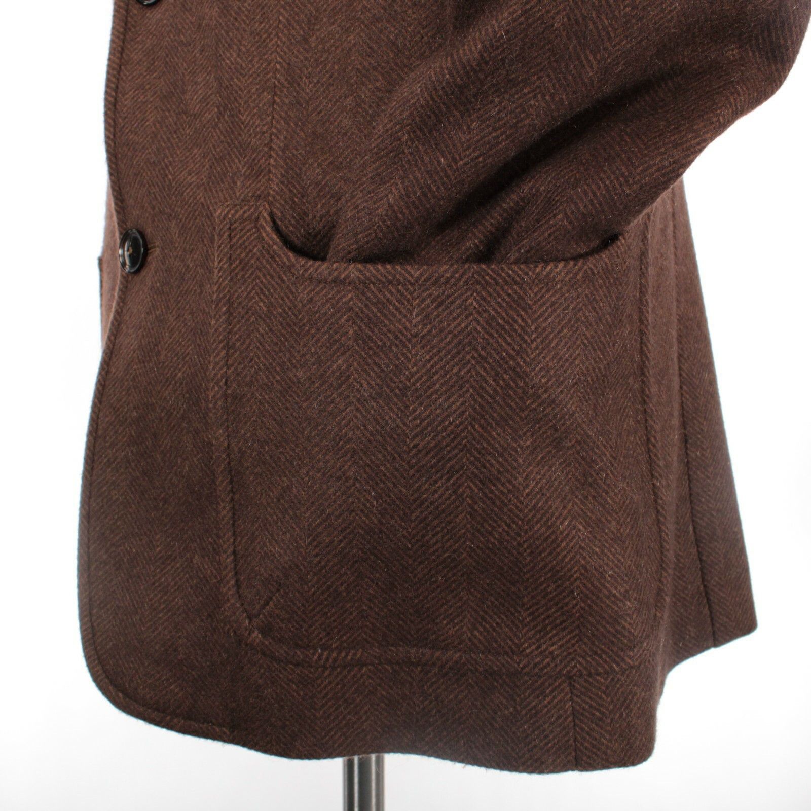 Luciano Barbera Luciano Barbera Jacket Size M US In Brown Cashmere Size US M / EU 48-50 / 2 - 5 Thumbnail