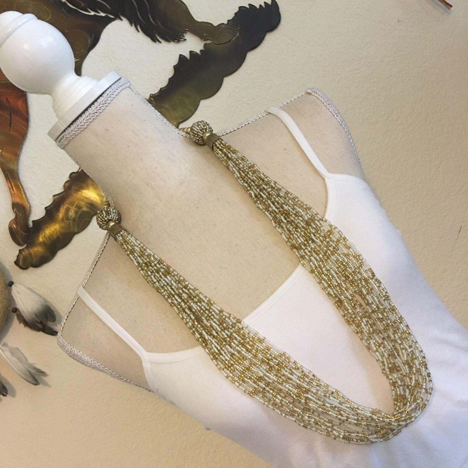 Jewelry Chelsea NYC multi strand seed bead ball necklace Size ONE SIZE - 3 Thumbnail