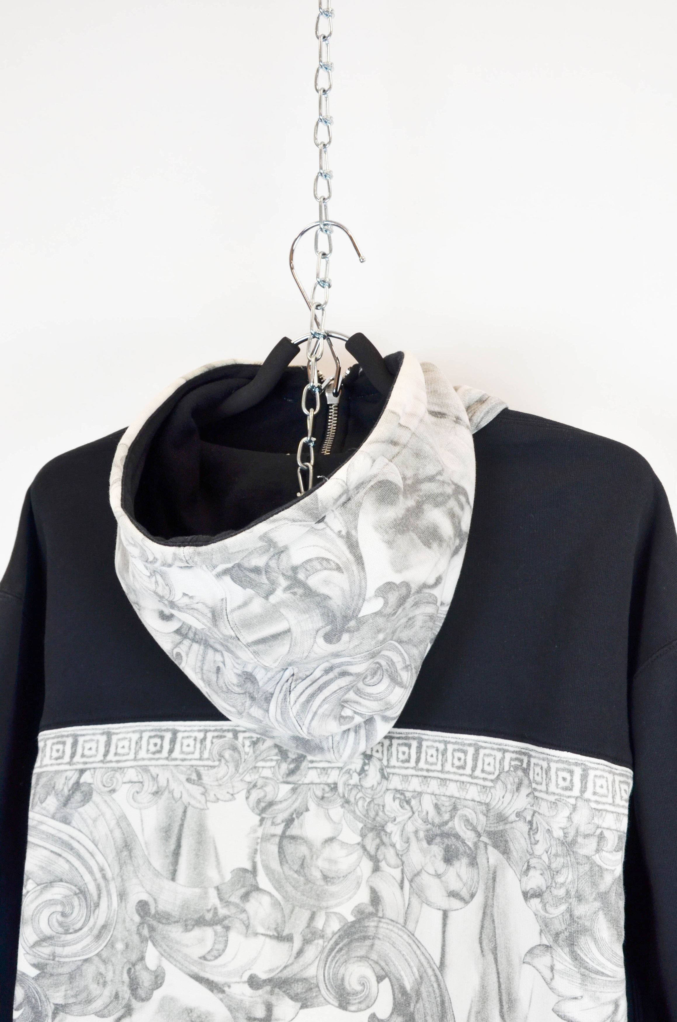 Versace Versace Collection Baroque Print Half-Zip Hoodie – Size L Size US L / EU 52-54 / 3 - 10 Thumbnail