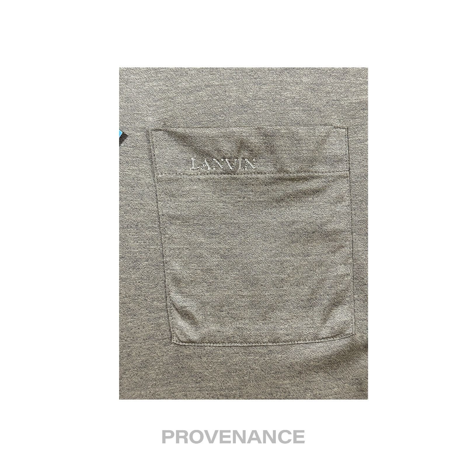 Lanvin 🔴 Lanvin Logo Polo Shirt - Khaki Size US M / EU 48-50 / 2 - 5 Thumbnail