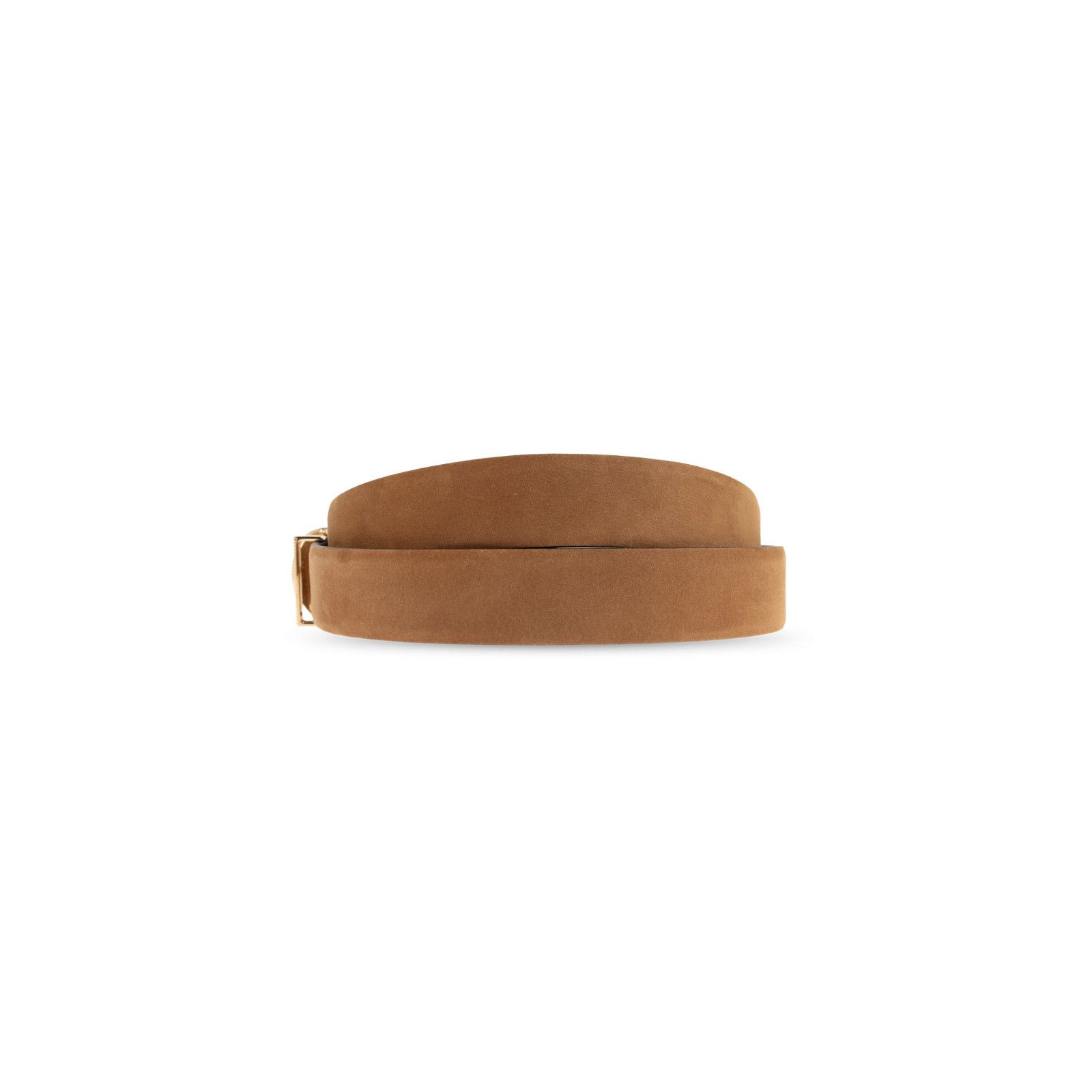 Versace VERSACE Brown Suede Belt New & Authentic (Men's size:95;) Size ONE SIZE - 2 Thumbnail