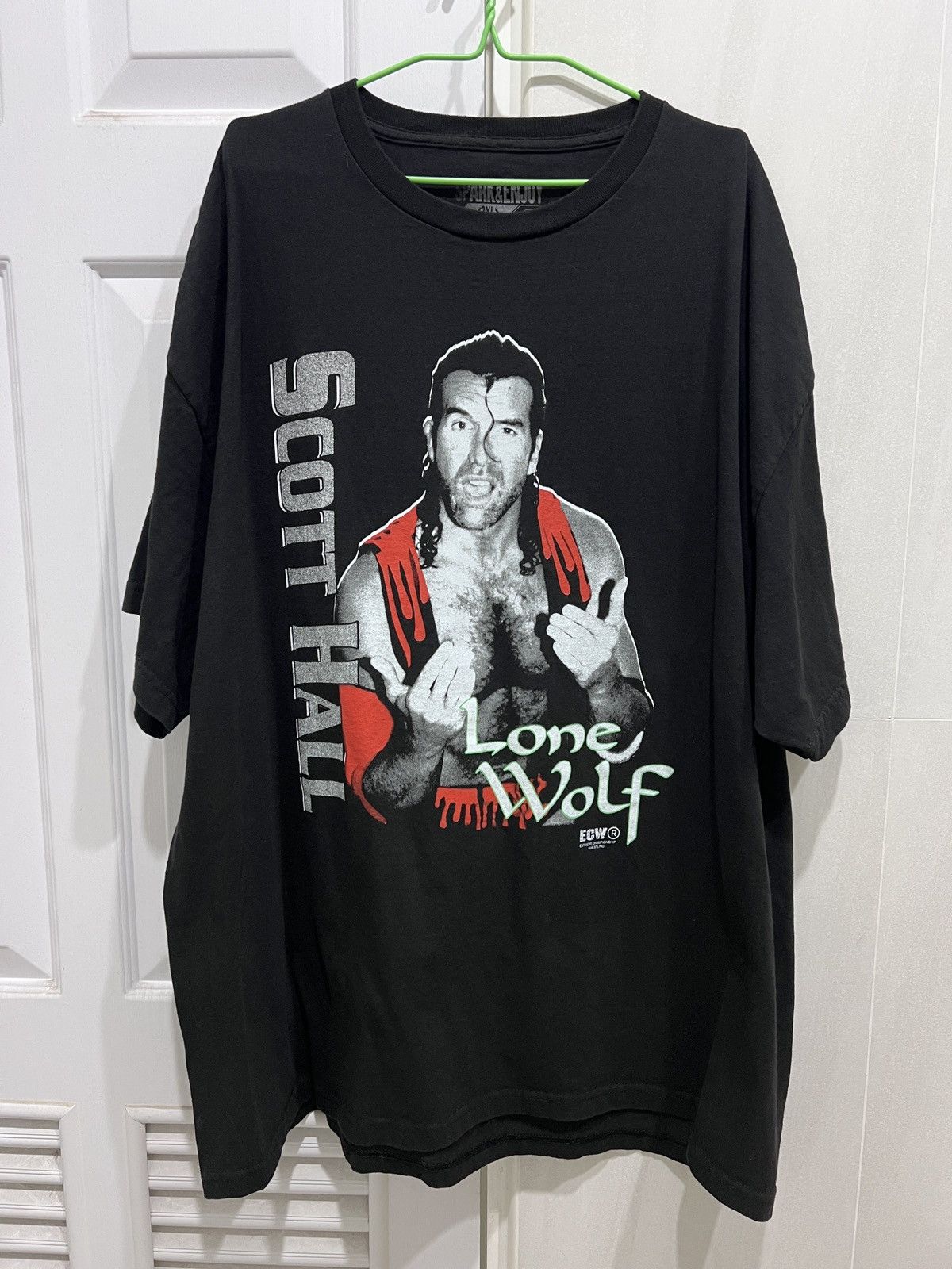 WWE ECW Scott Hall lone wolf Razor Ramon wrestling 3XL Oversized Size US XXL / EU 58 / 5 - 1 Thumbnail