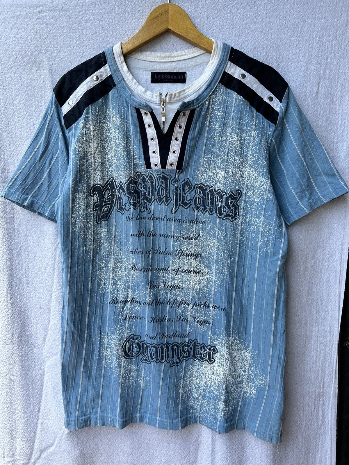 If Six Was Nine Jayussoneon poem double layers gothic style Ifsix lgb Size US L / EU 52-54 / 3 - 1 Thumbnail
