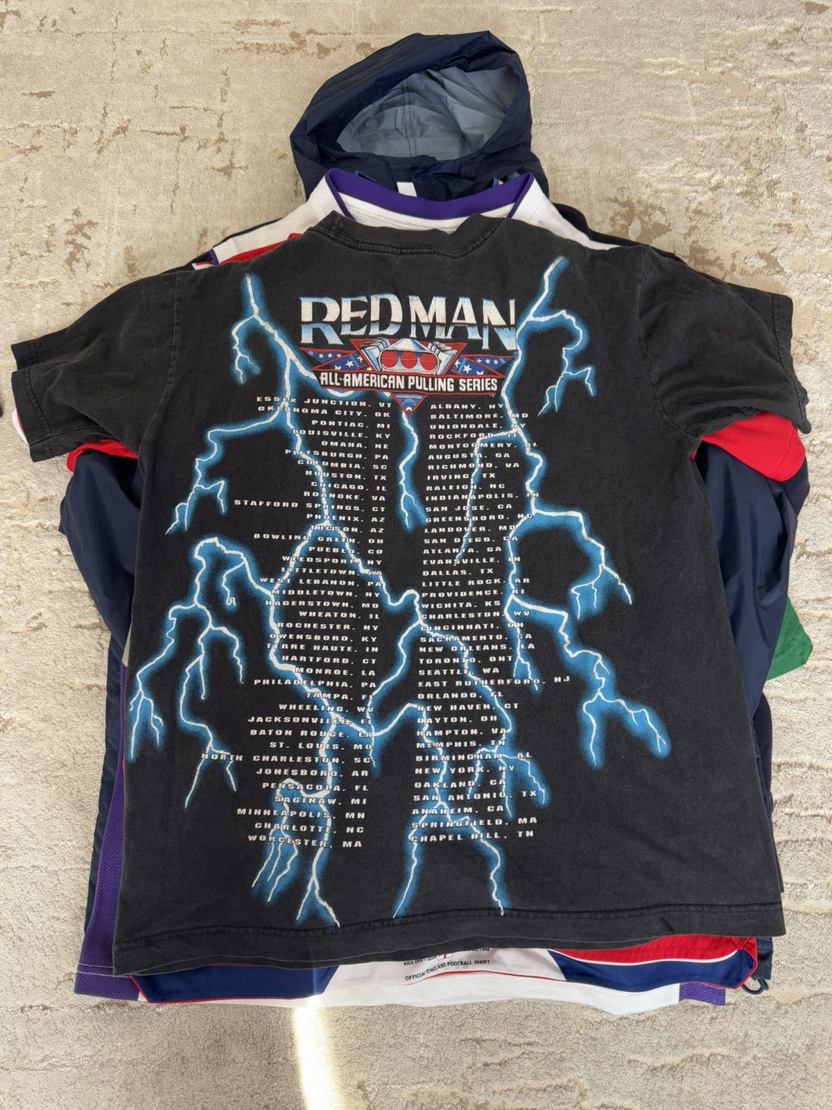 Vintage Very Rare 90’s Gods Of Thunder Hot Rod T-shirt Vintage Tee Size US L / EU 52-54 / 3 - 3 Thumbnail