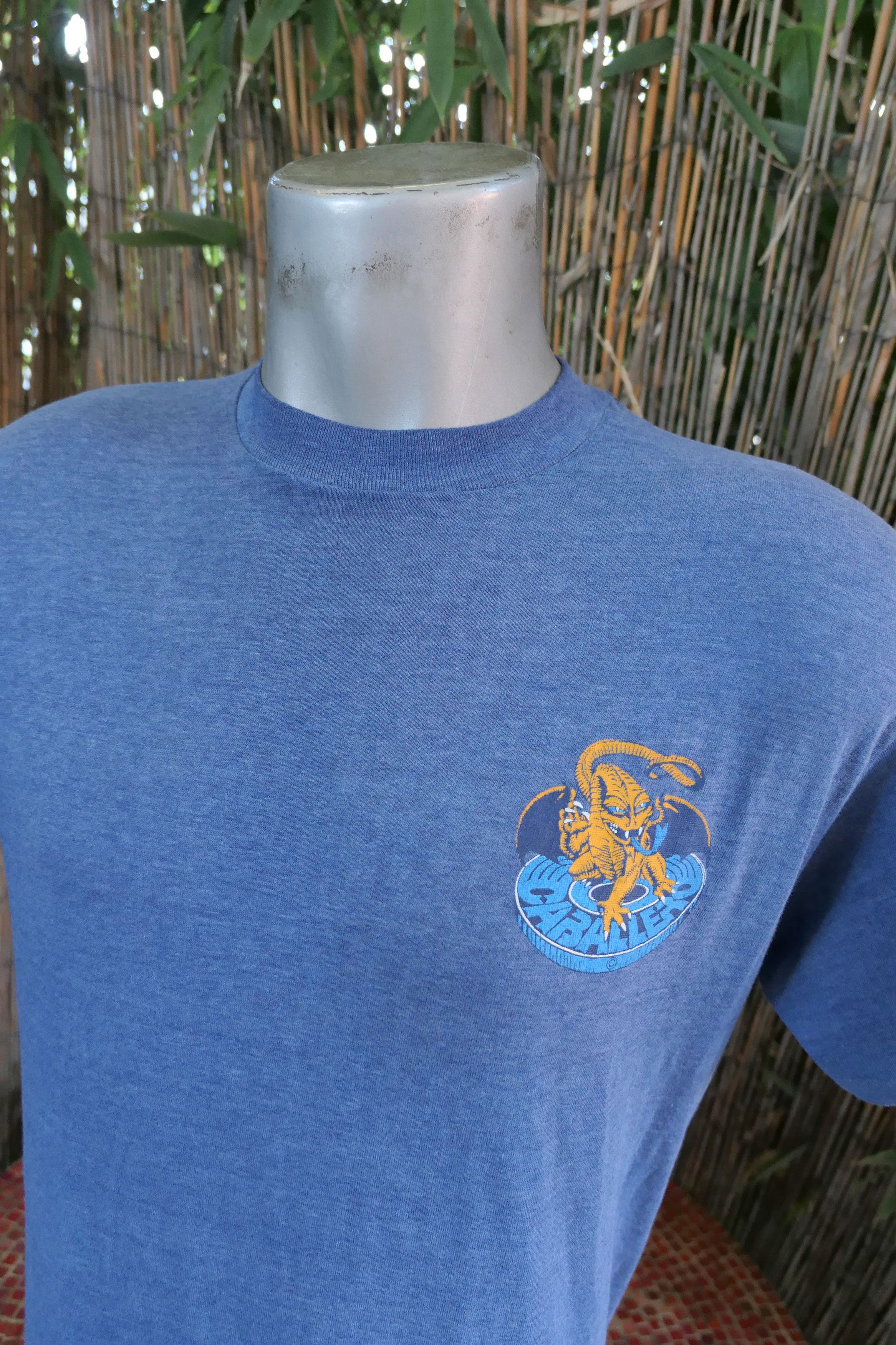Vintage 80's Vintage 1980 CABALLERO Powell Peralta T Shirt Large Size US L / EU 52-54 / 3 - 3 Thumbnail