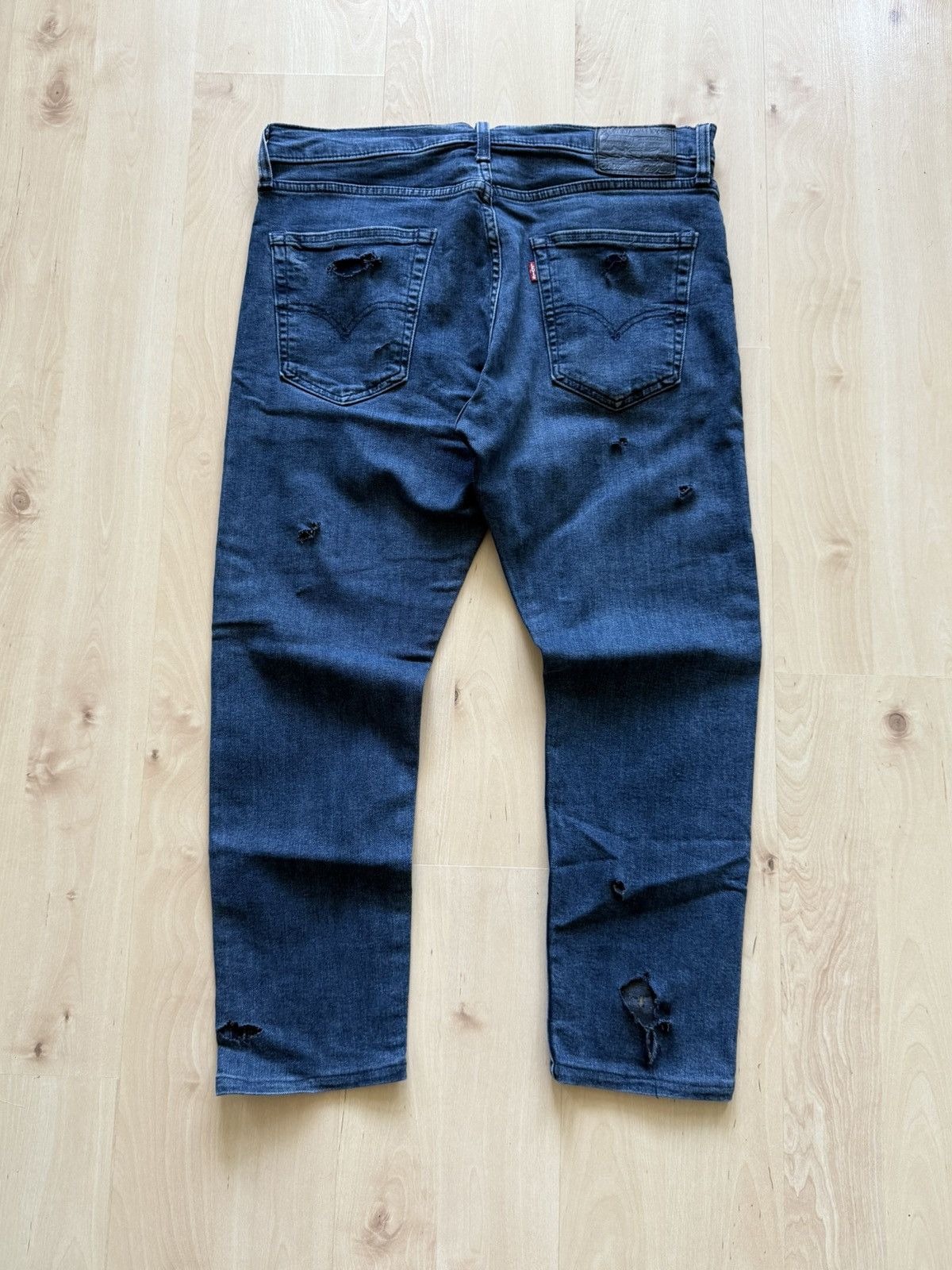 Levi's Levi Strauss co. Levis distressed damaged vintage denim y2k Size US 34 / EU 50 - 2 Thumbnail