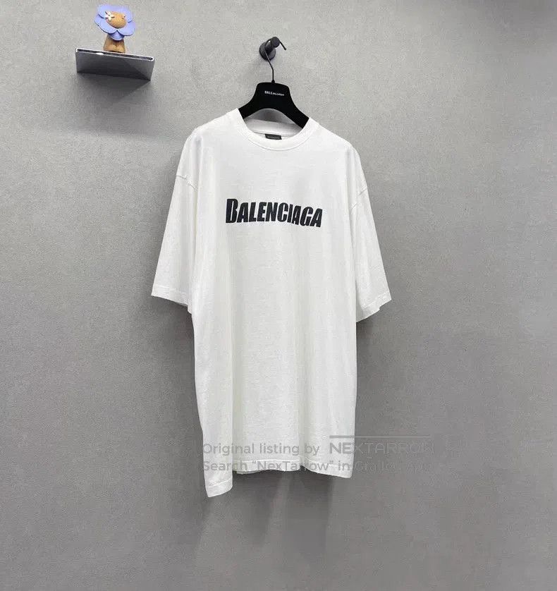 Balenciaga Balenciaga Logo Round Neck Tee. Size US S / EU 44-46 / 1 - 3 Thumbnail