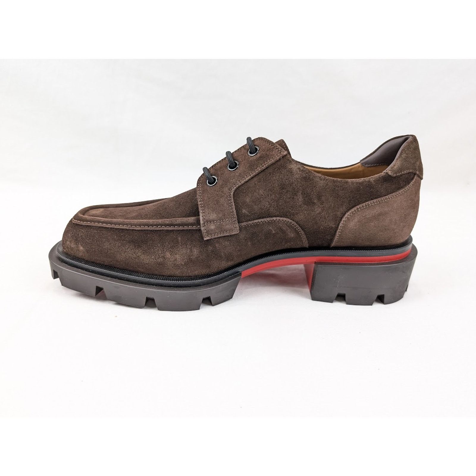 Christian Louboutin o1rshd1 Q:2 / Our Georges L Flat Shoes in Cosme / Brown Size US 10 / EU 43 - 7 Thumbnail