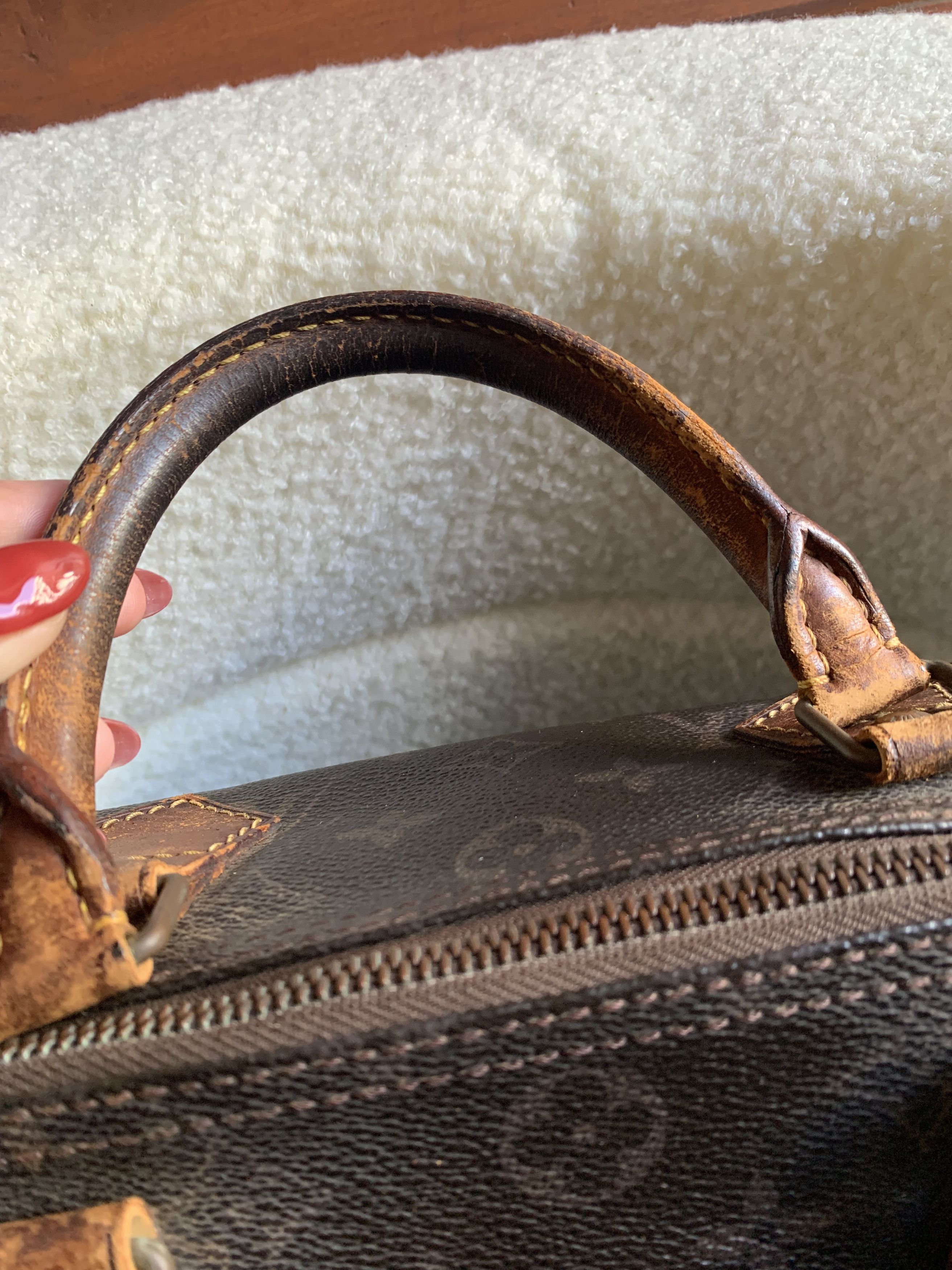 Louis Vuitton Speedy 30 Monogram Vintage 1983 Size ONE SIZE - 12 Thumbnail