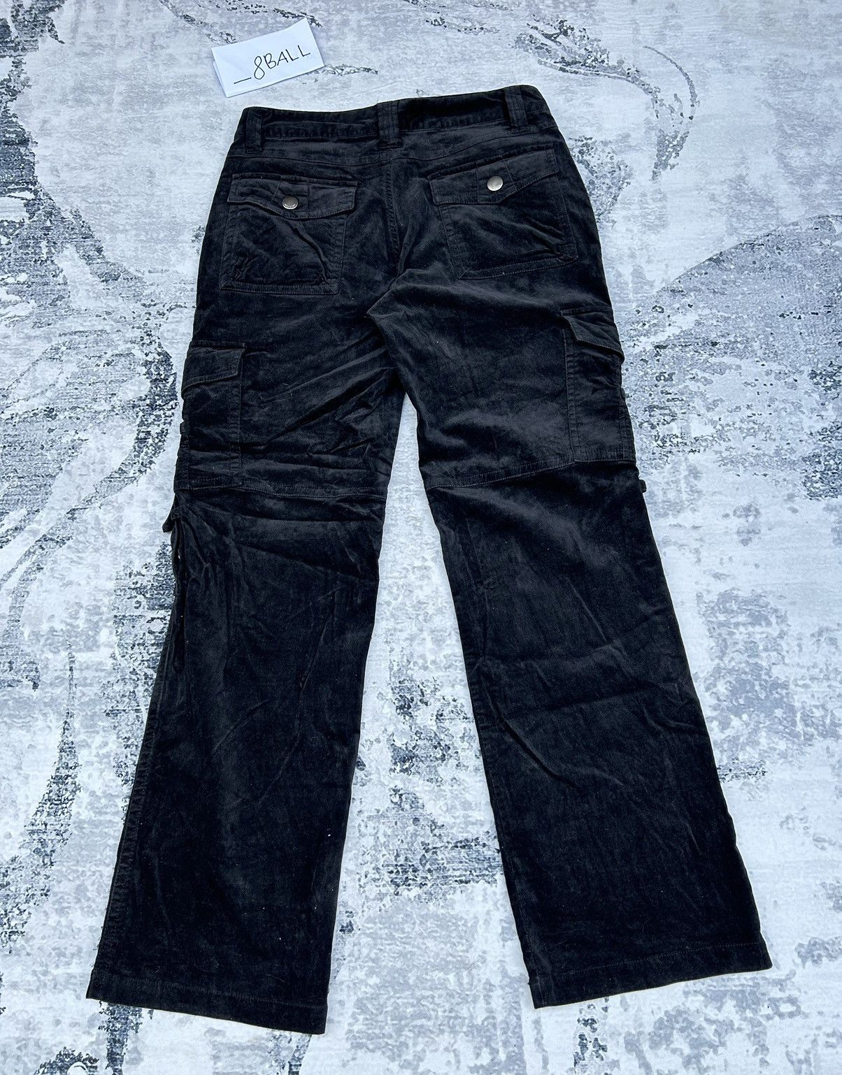 Japanese Brand Corduroy Bondage Cargo Pants Size US 32 / EU 48 - 9 Thumbnail