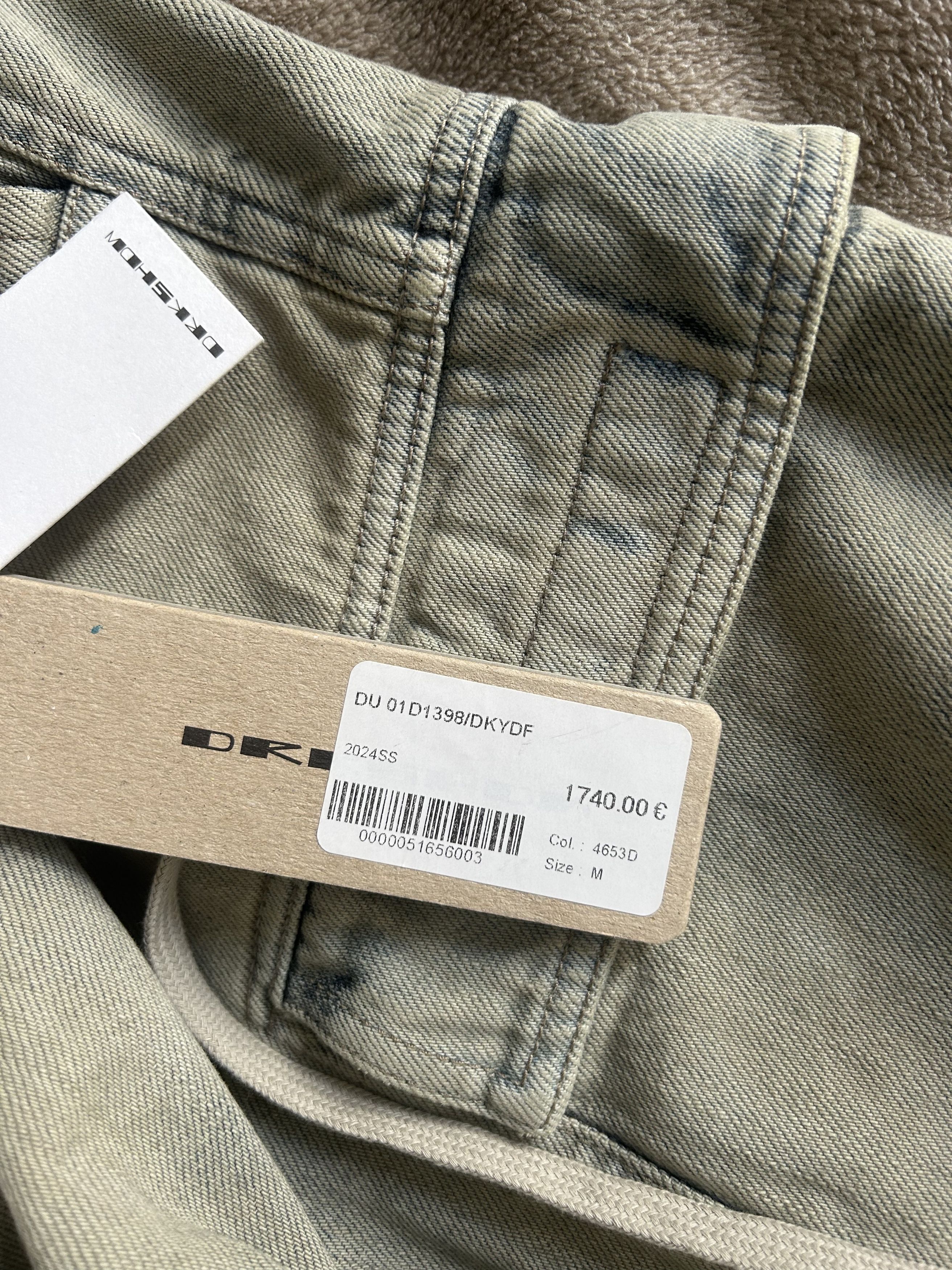 Rick Owens Drkshdw Rick Owens Drkshdw double cargo bela ombré Size US 32 / EU 48 - 14 Thumbnail