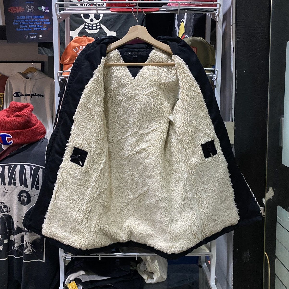 Marc Jacobs × Marc by Marc Jacobs Fur Bondage Multi Pocket Zippers Jackets Size US S / EU 44-46 / 1 - 3 Thumbnail