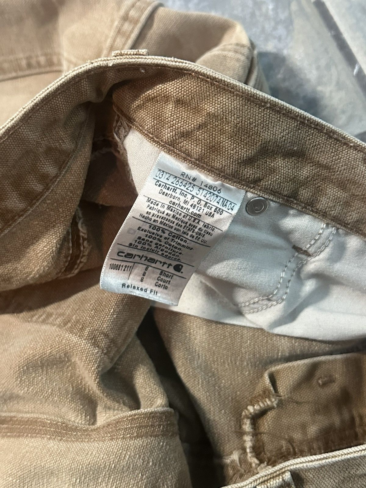 Carhartt Vintage Tan Carhartt Double Knees Size US 34 / EU 50 - 5 Thumbnail