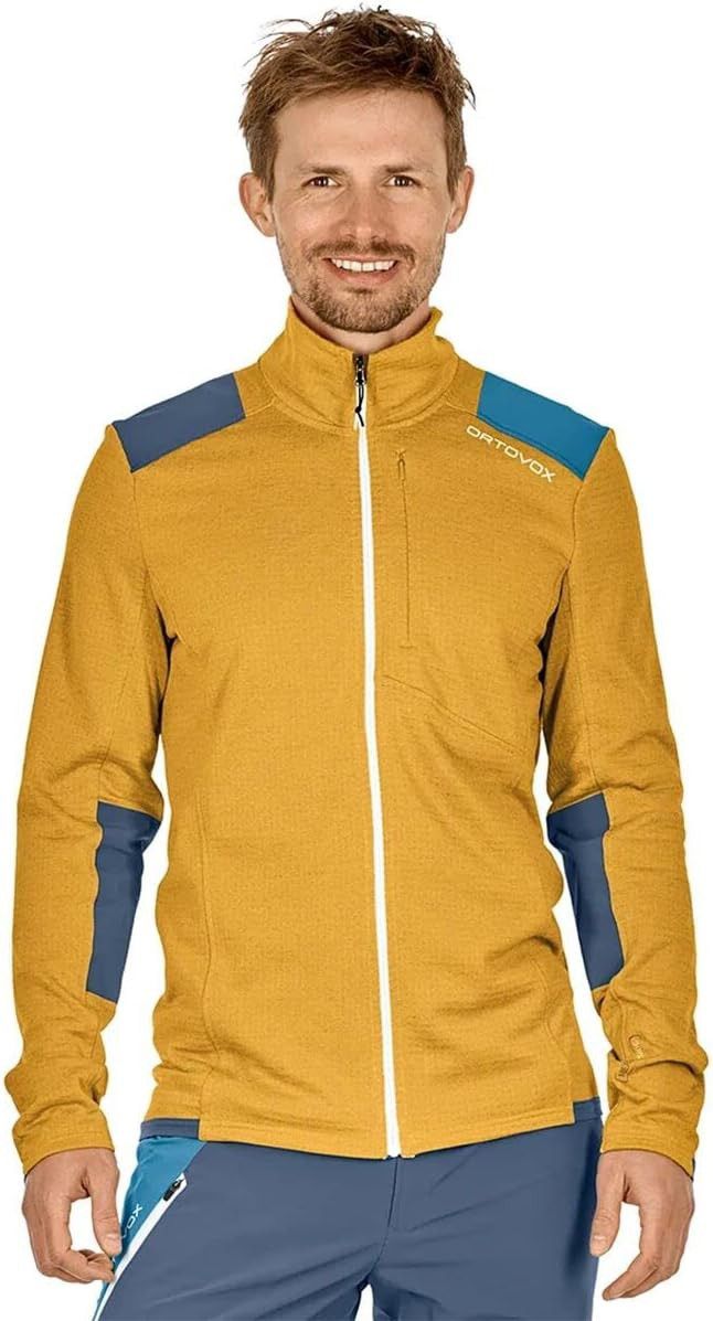 ORTOVOX Ortovox Fleece Light Grid Yellowstone Full Zip Outdoor Size US L / EU 52-54 / 3 - 11 Thumbnail