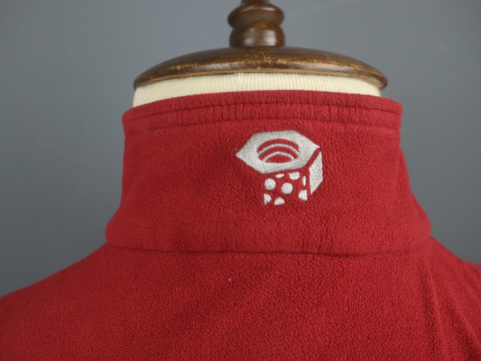 Mountain Hardwear Mountain Hard Wear Red Mock Neck Fleece Sweatshirt Size US M / EU 48-50 / 2 - 12 Thumbnail