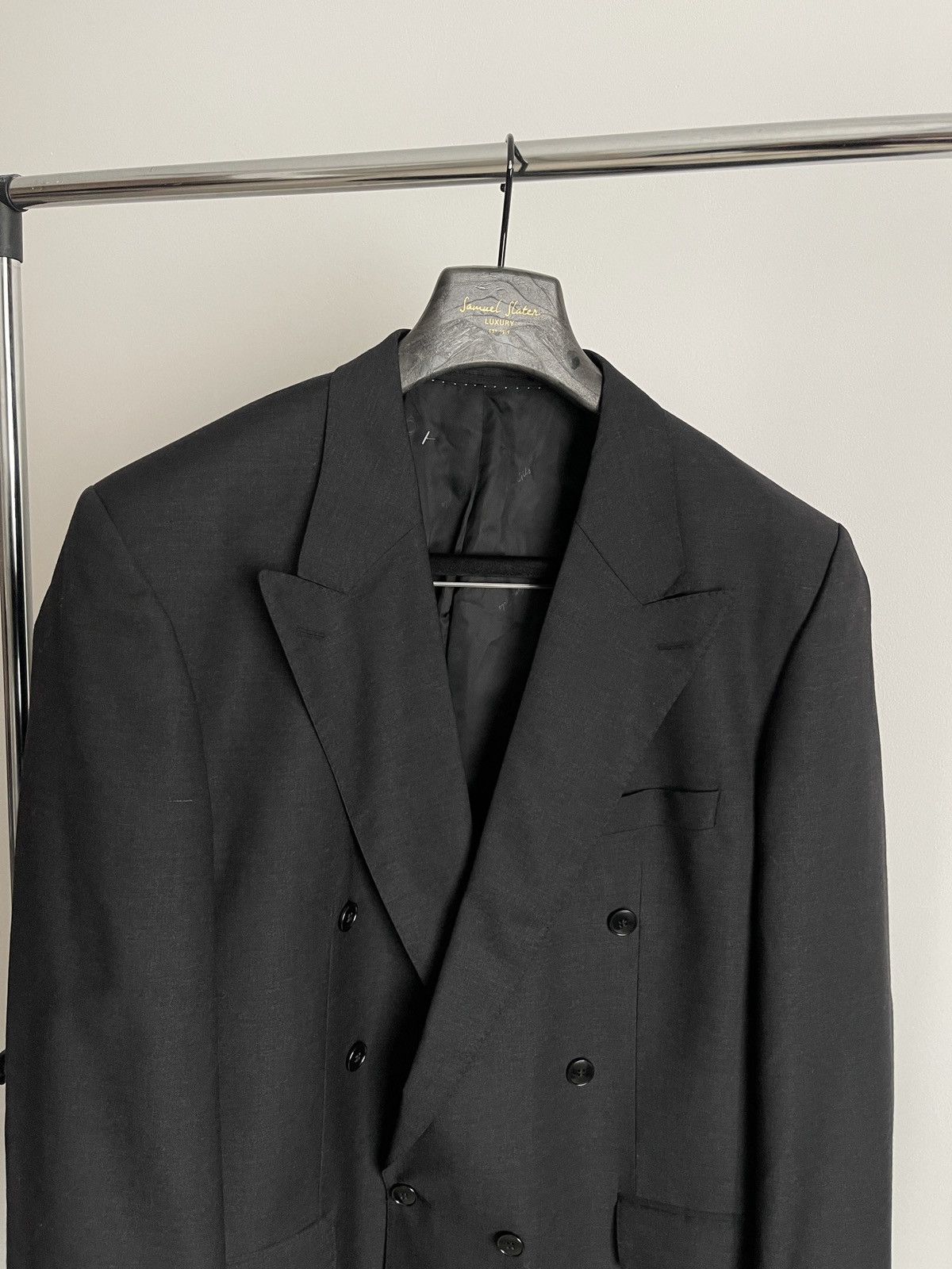 Van Gils Vintage Van Gils Double-Breasted Blazer Jacket 42L wool Size 42L - 2 Thumbnail