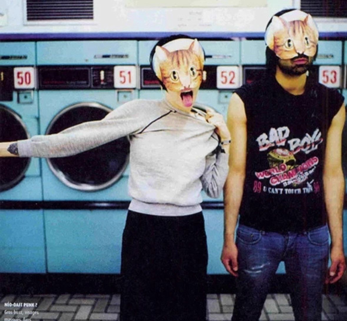 Band Tees Crystal Castles Cat Masks Size ONE SIZE - 7 Thumbnail