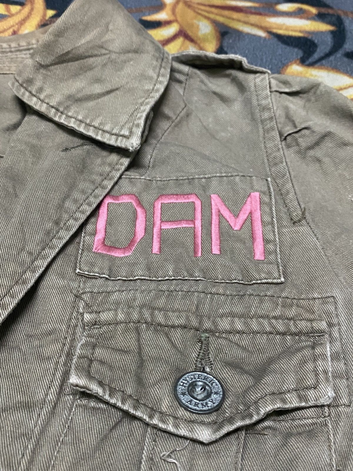 Hysteric Glamour Hysteric Glamour Peanut Butter Motherfxxker Army Jacket Size US S / EU 44-46 / 1 - 9 Thumbnail