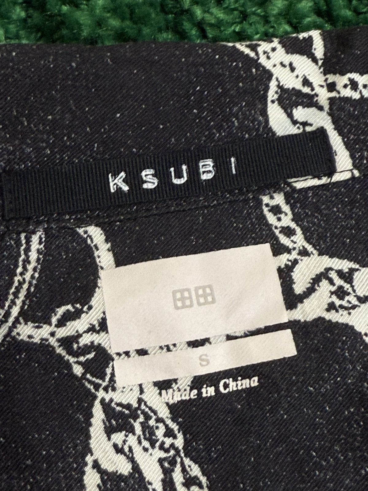 Ksubi Ksubi Chains Rayon Camp Collar Shirt Black Sz. Small Size US S / EU 44-46 / 1 - 5 Thumbnail