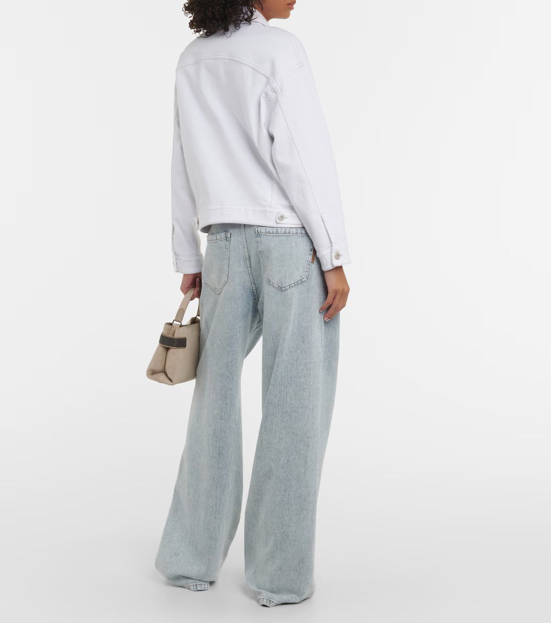 Brunello Cucinelli o1y0725 Jacket in White Size S / US 4 / IT 40 - 5 Thumbnail