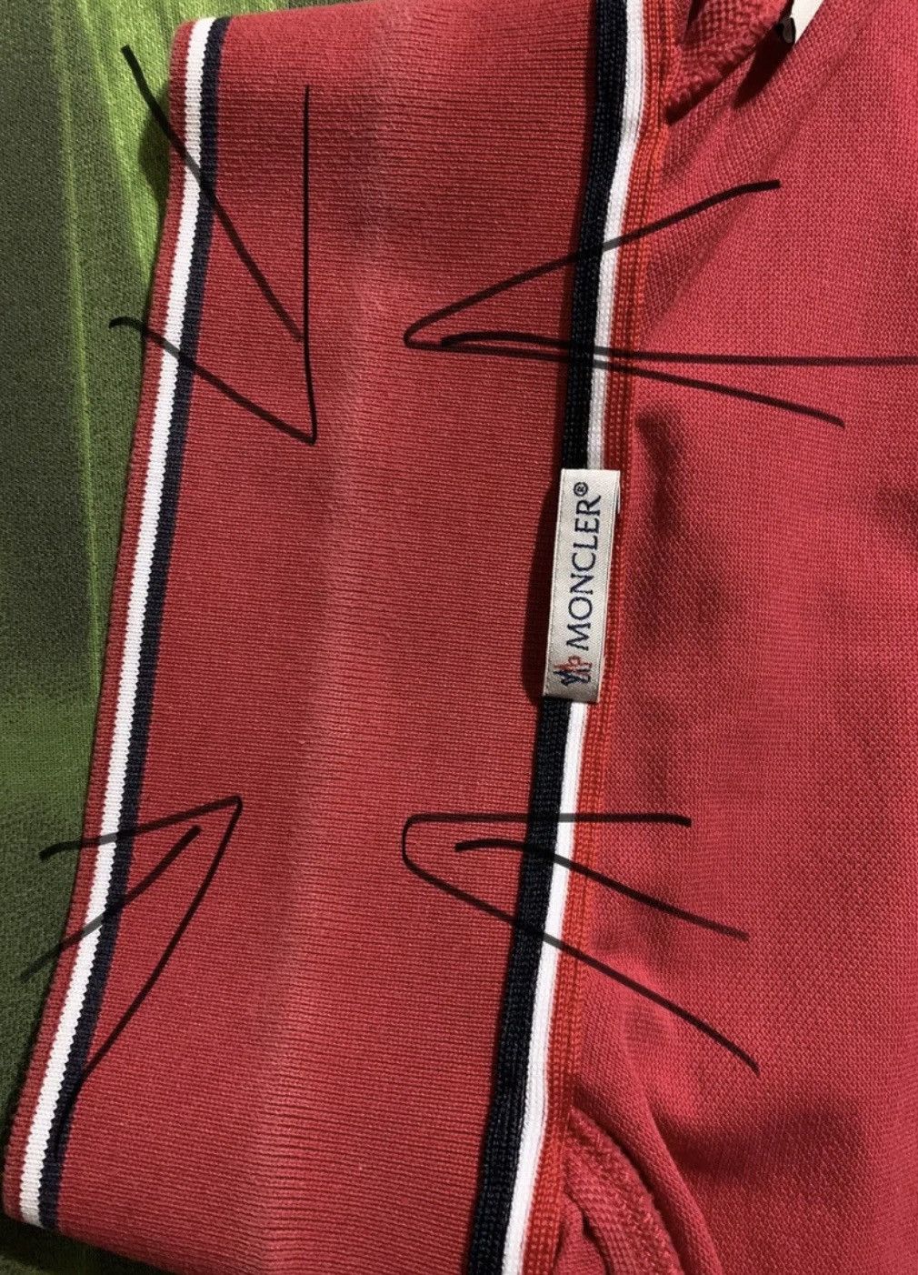 Moncler Moncler polo size M red Size US M / EU 48-50 / 2 - 11 Thumbnail