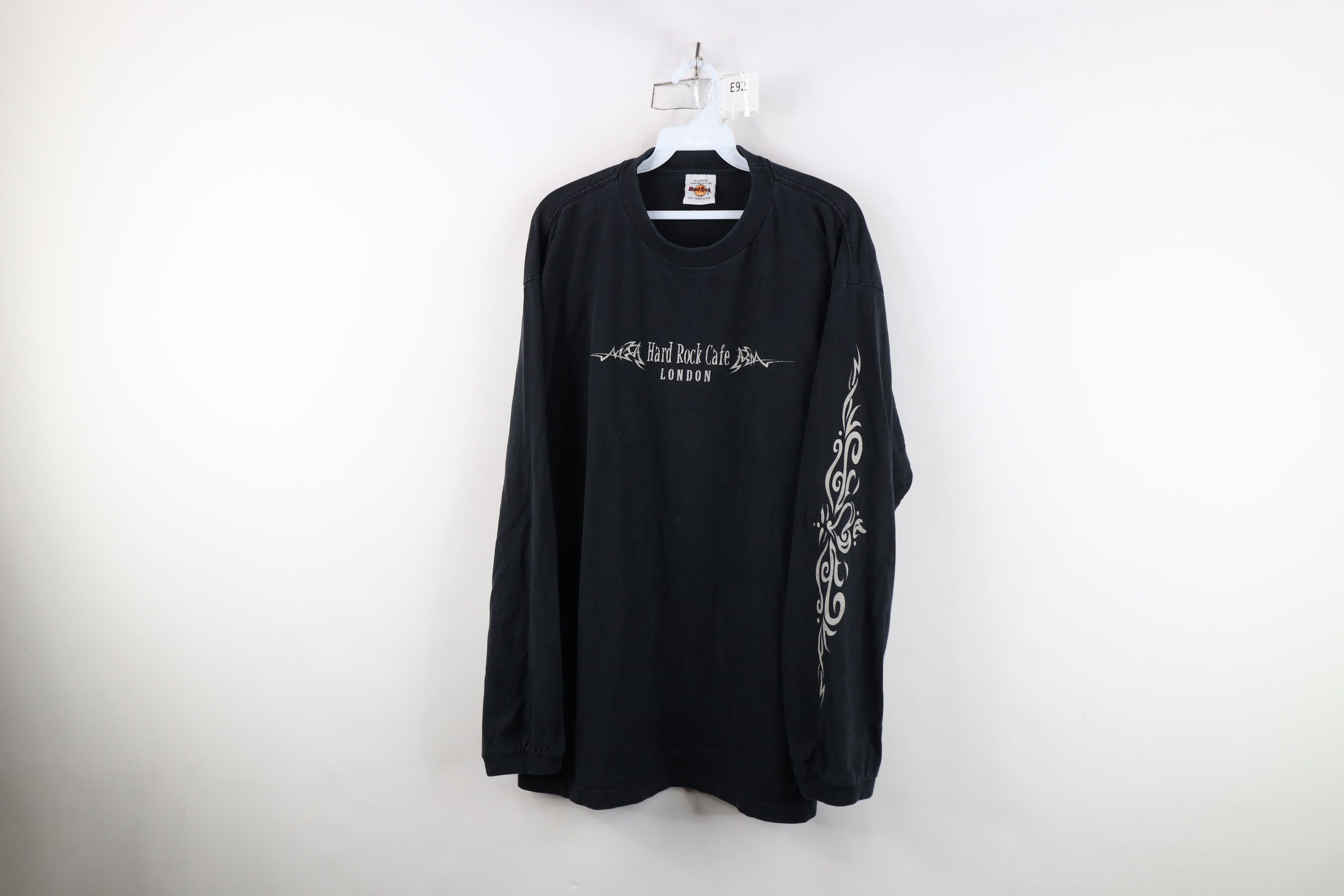 Hard Rock Cafe Vintage 90s Hard Rock Cafe London Tribal Long Sleeve T-Shirt Size US XL / EU 56 / 4 - 1 Thumbnail