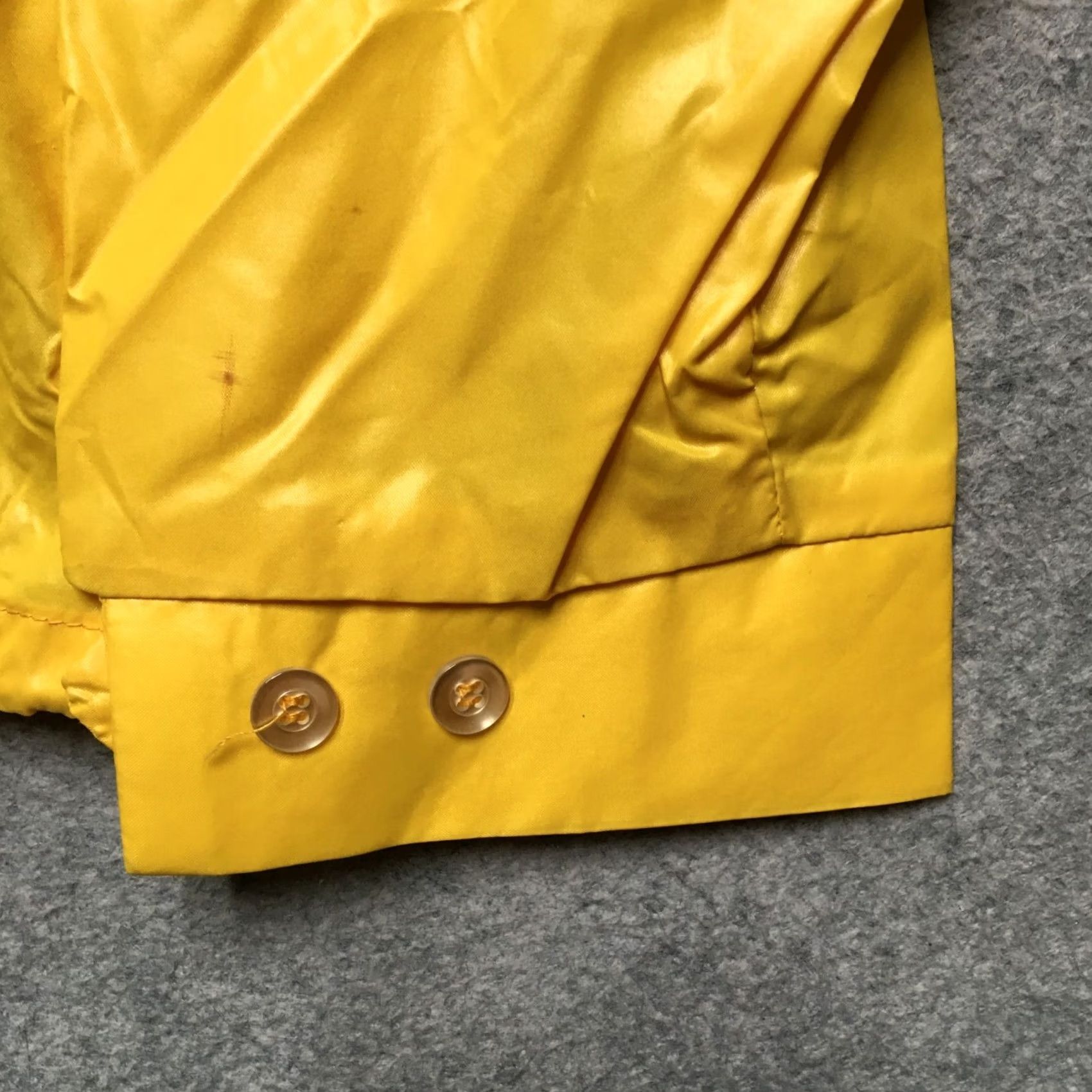Vintage Vintage Swingster Monroe Racing Jacket Mens L Yellow 60s Windbreaker Flag Nylon Zip Full Zip Lightweight Pockets 80s Cars Retro Mens Size US L / EU 52-54 / 3 - 2 Thumbnail