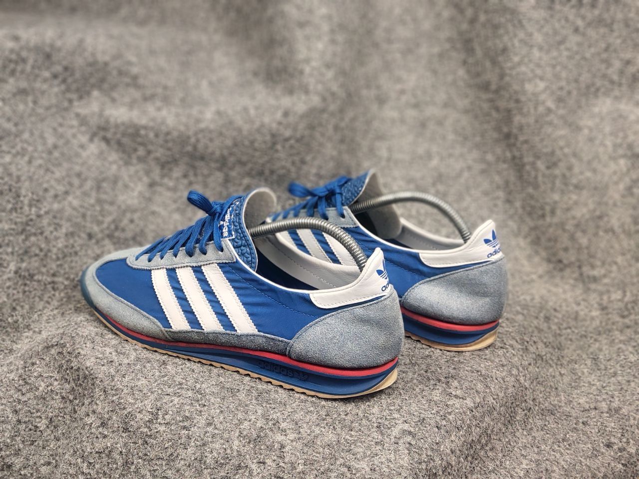 Adidas Vintage Adidas Originals SL 72 Blue Sneakers Y2K Style Shoes Size US 9.5 / EU 42-43 - 13 Thumbnail