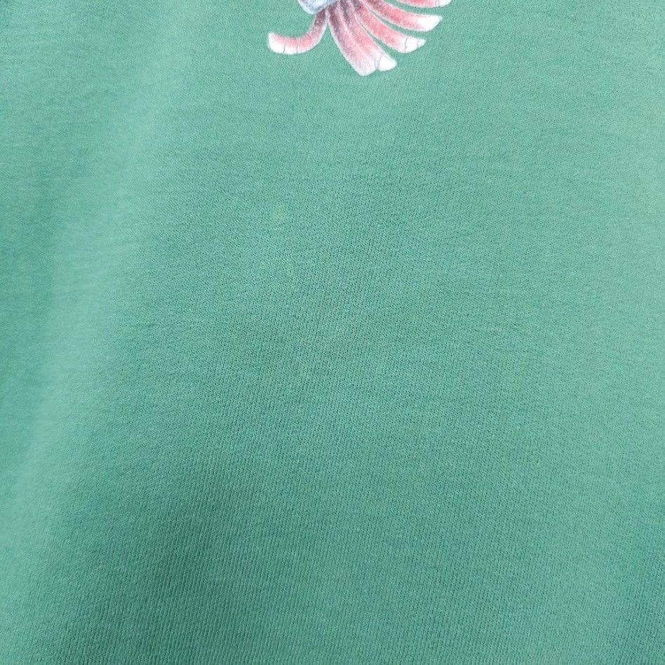 Vintage VINTAGE Morning Sun Snowman Sweatshirt Womens Size Medium Green 90s Birds Snow Christmas Mens? Womens Size M / US 6-8 / IT 42-44 - 4 Thumbnail