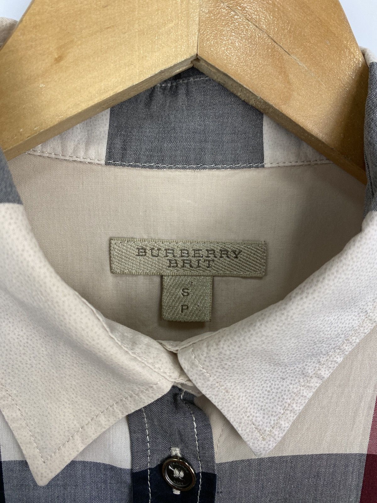 Burberry 🏴󠁧󠁢󠁥󠁮󠁧󠁿 Burberry London England Shirt Rare Retro Hype Y2K Size S / US 4 / IT 40 - 4 Thumbnail