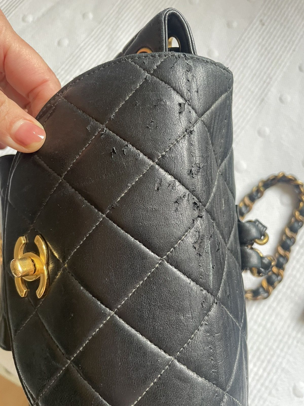 Chanel CHANEL Backpack Duma. Vintage. Good condition Size ONE SIZE - 4 Thumbnail