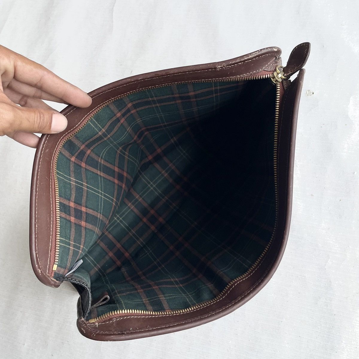 Alfred Dunhill Vintage Dunhill Men Clutch/Document Case A4 Size Size ONE SIZE - 7 Thumbnail