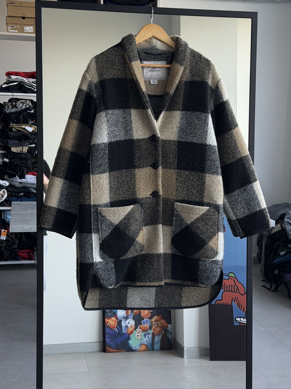 Woolrich Woolen Mills Woolrich Archive Gentry Virgin Wool Blend Coat jacket size M Size M / US 6-8 / IT 42-44 - 7 Thumbnail