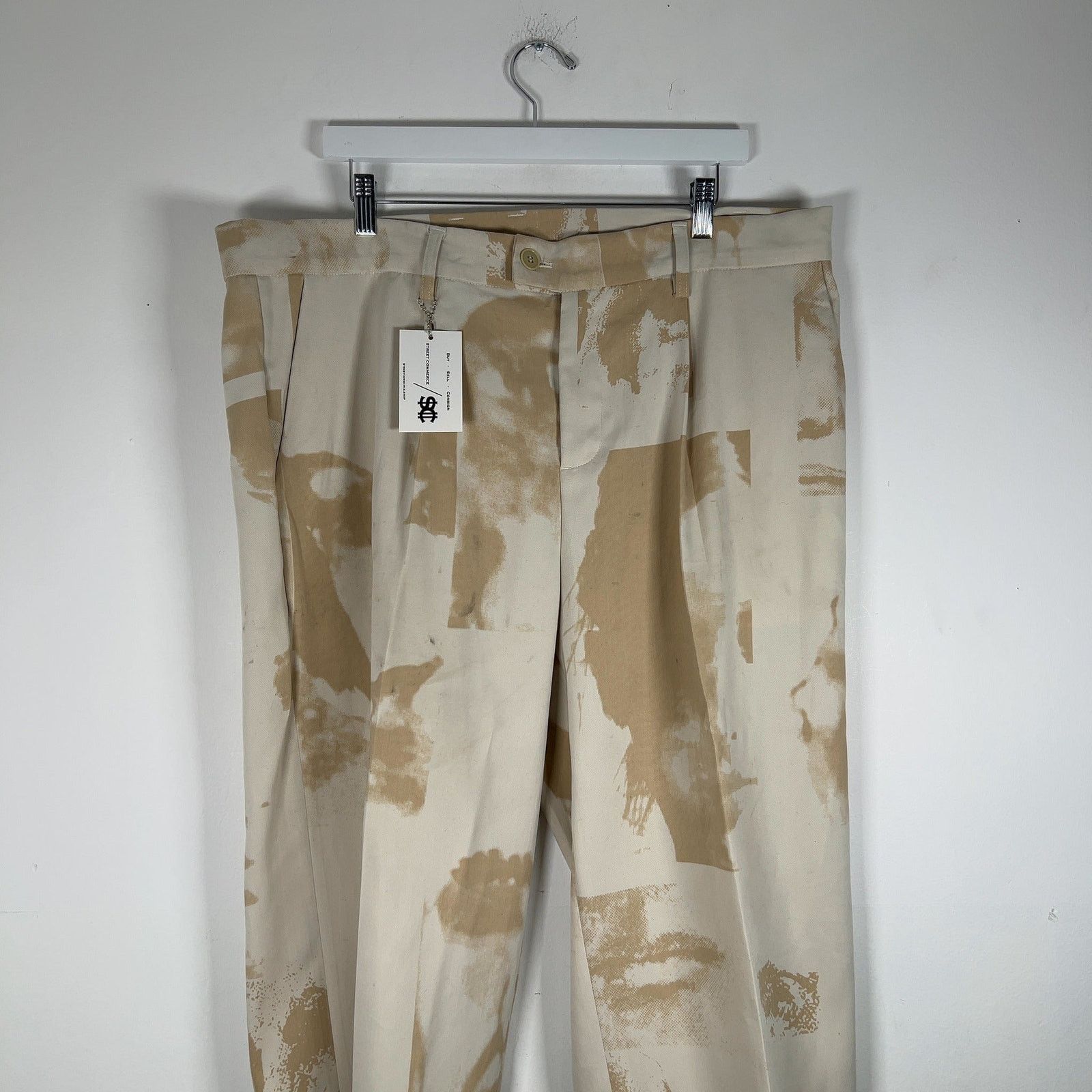 KidSuper KidSuper Face Collage Pleated Suit Trouser Pants Size US 40 / EU 56 - 2 Thumbnail