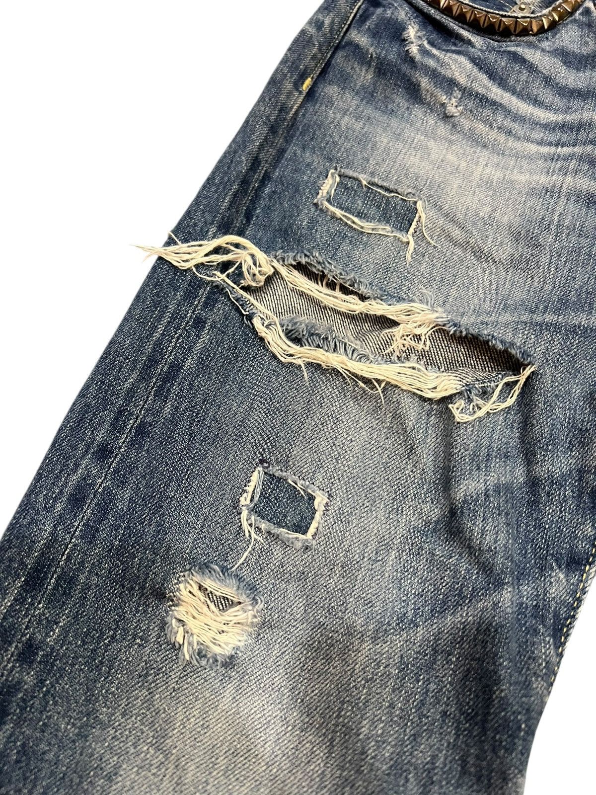 Hysteric Glamour Vintage Hysteric Glamour Selvedge Distressed Jean Size US 28 / EU 44 - 4 Thumbnail