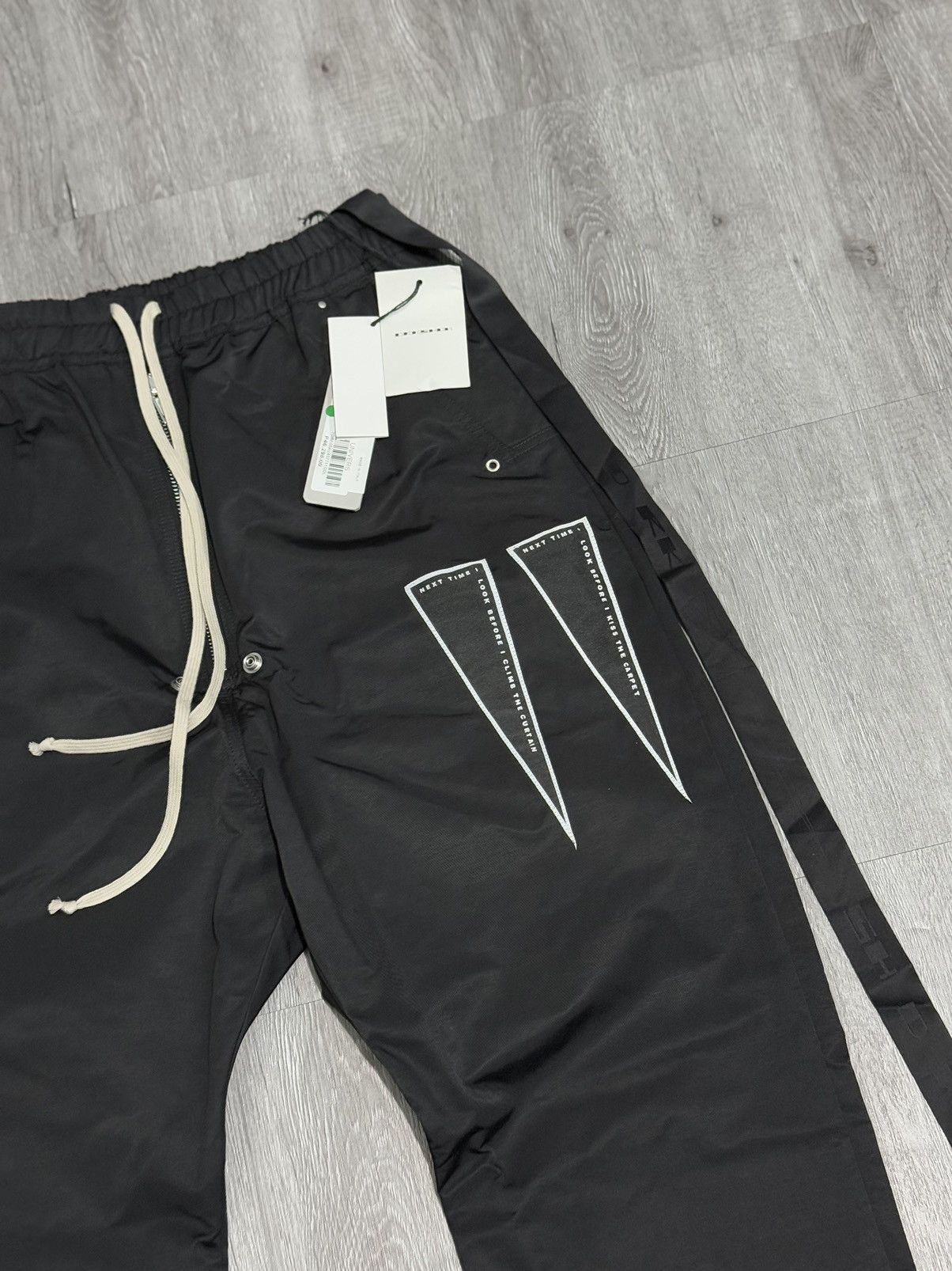 Rick Owens × Rick Owens Drkshdw Rick Owens Drkshdw Geth Bela Pants Black Size US 31 - 3 Thumbnail