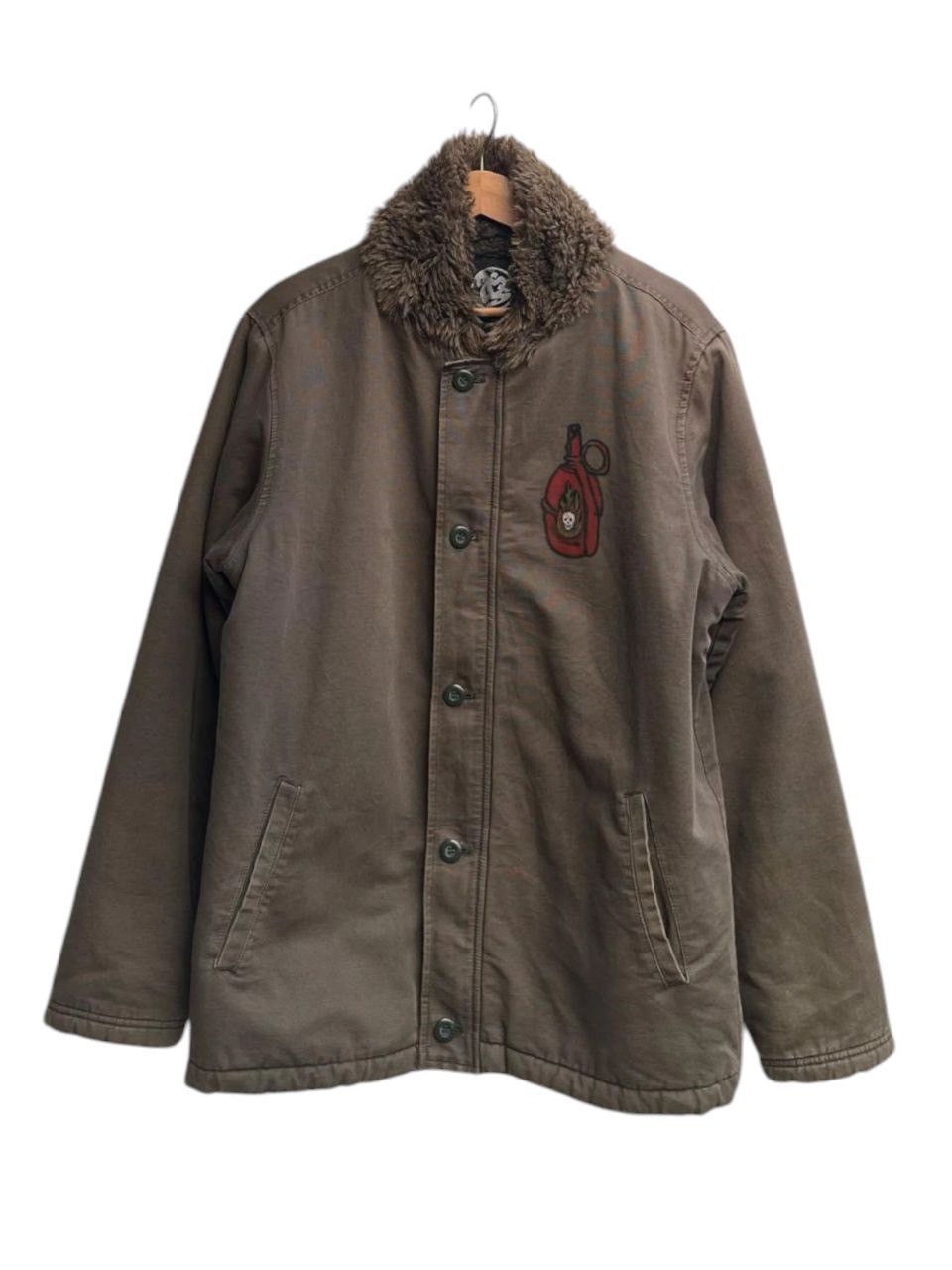 Sunfaded Carhartt M65 Jacket Mossy Oak Lined