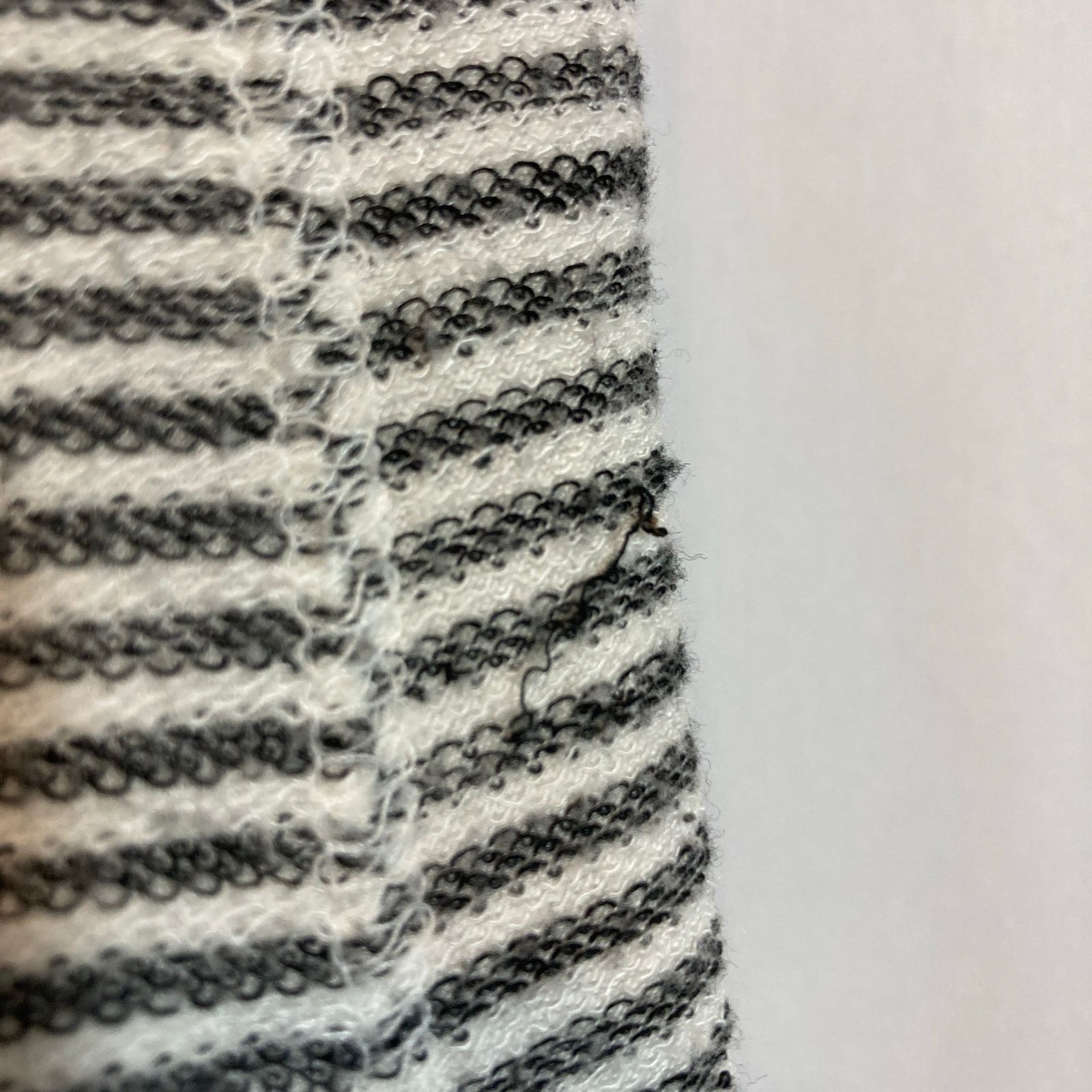 Other Monteau Black and White Striped Knit Sweater Fall Midi Skirt Size 30" / US 8 / IT 44 - 6 Thumbnail
