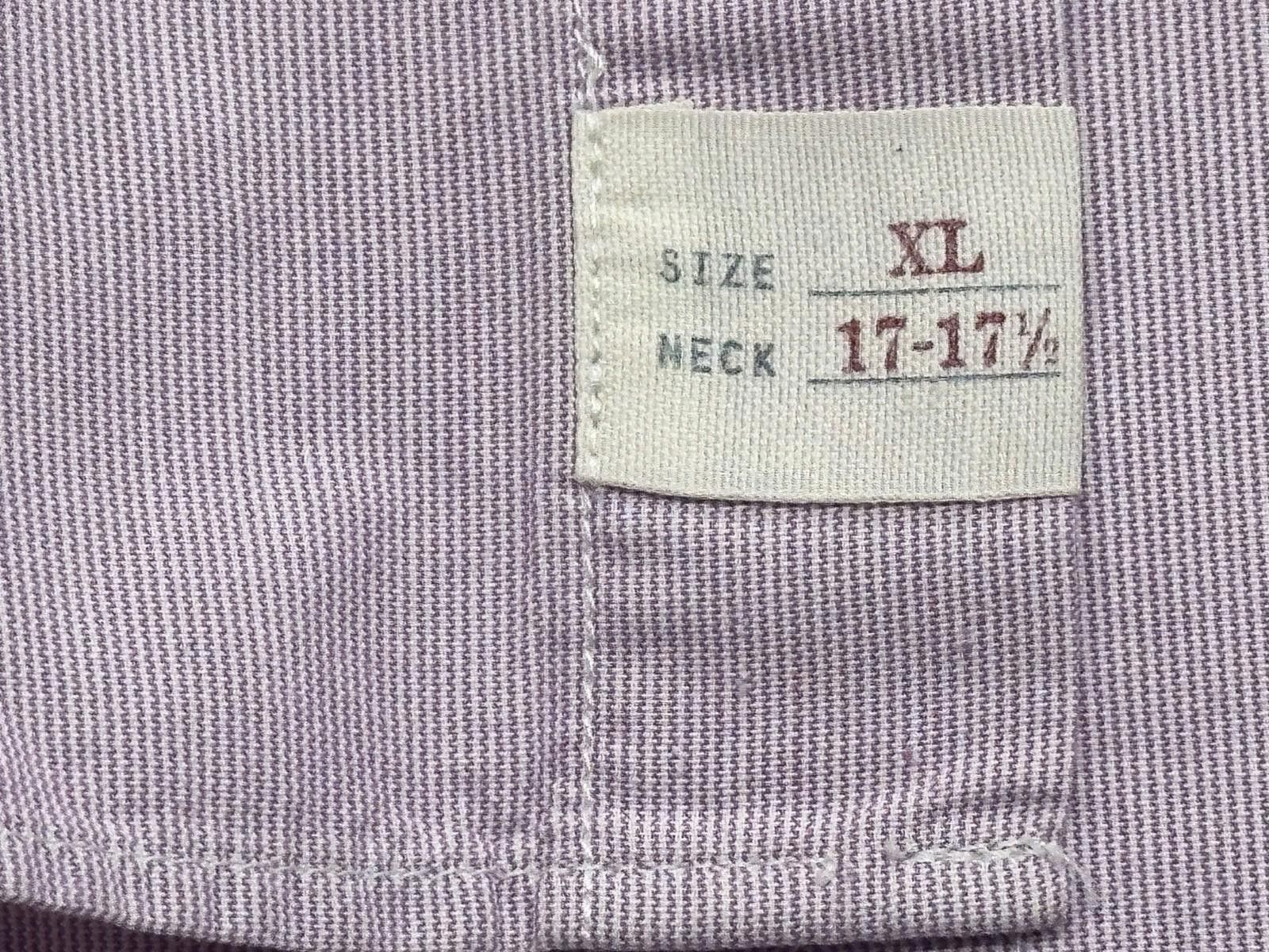 J.Crew J Crew 2-Ply Cotton Button Up Shirt Mens Purple XL 17-17.5 Size US XL / EU 56 / 4 - 4 Thumbnail