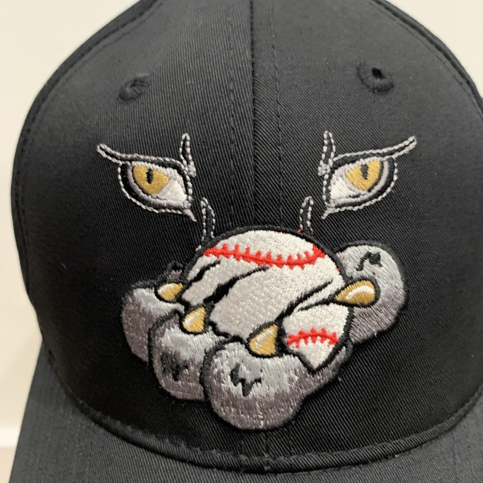 Other Vintage NWT Ottawa Lynx MiLB Adjustable Baseball Hat Black Size ONE SIZE - 5 Thumbnail