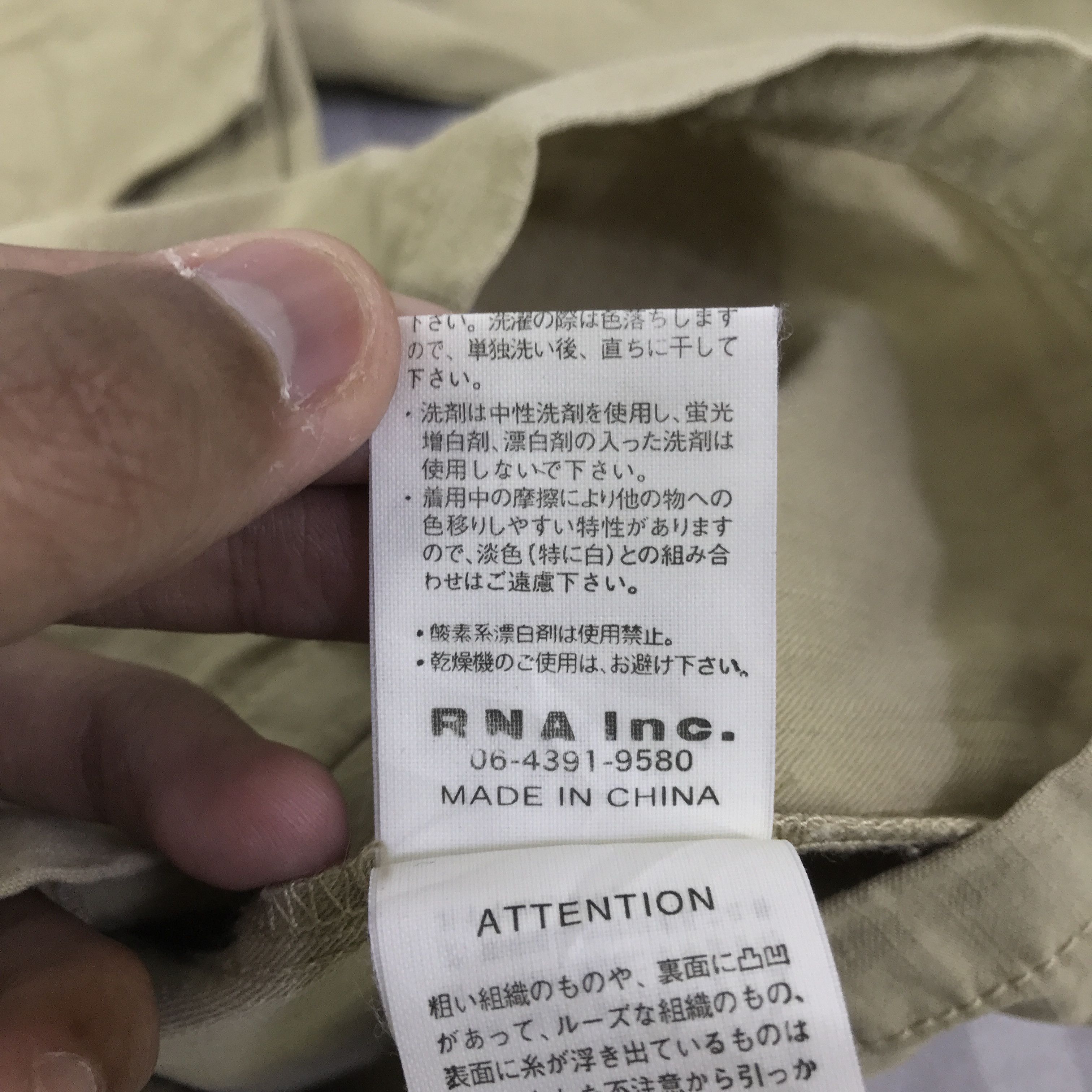 Japanese Brand Vintage RNA Inc. x US Army Jacket K114B20 Size US M / EU 48-50 / 2 - 13 Thumbnail