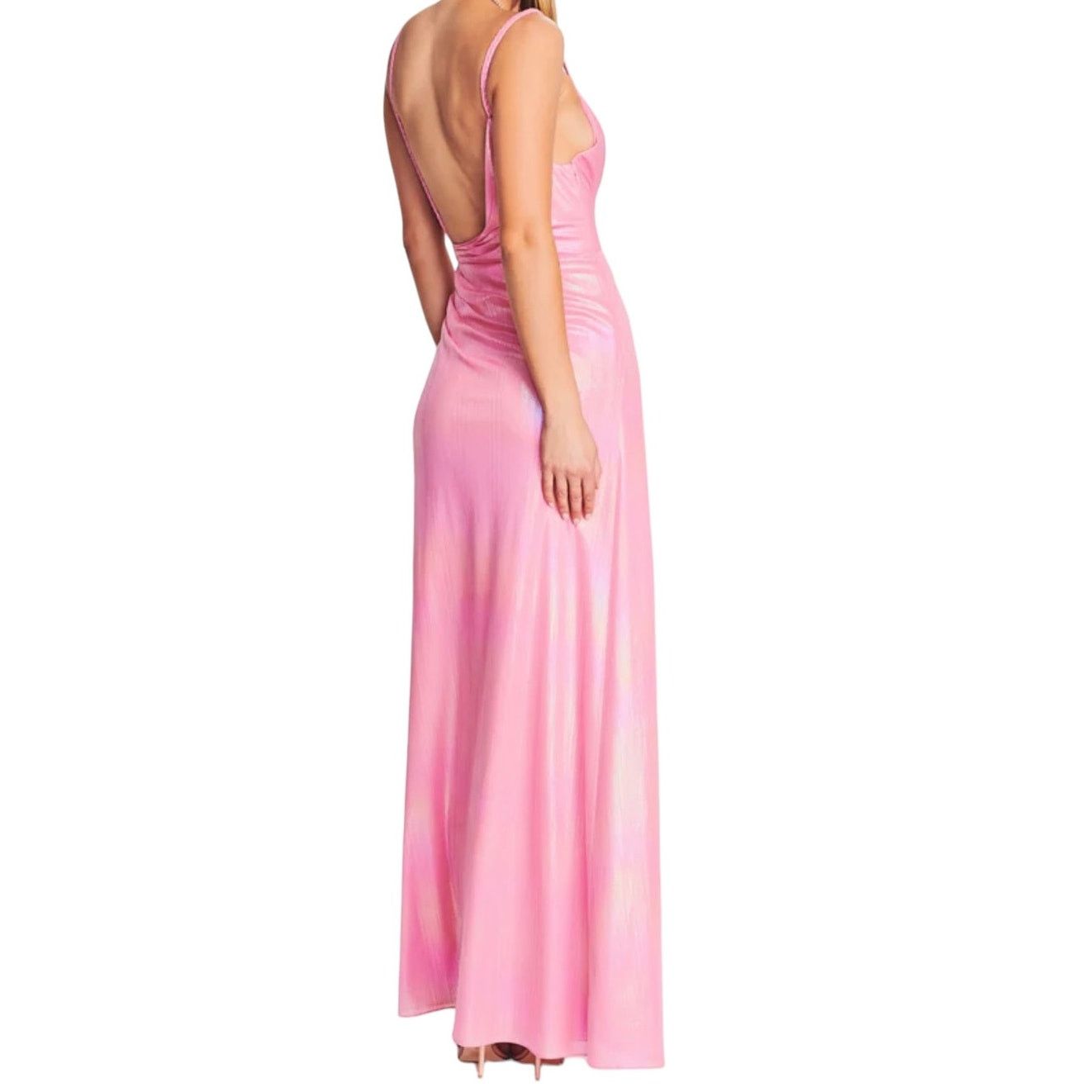Retrofete NEW NWT Retrofete Yesi Pink Maxi Dress Size Large Size L / US 10 / IT 46 - 13 Thumbnail