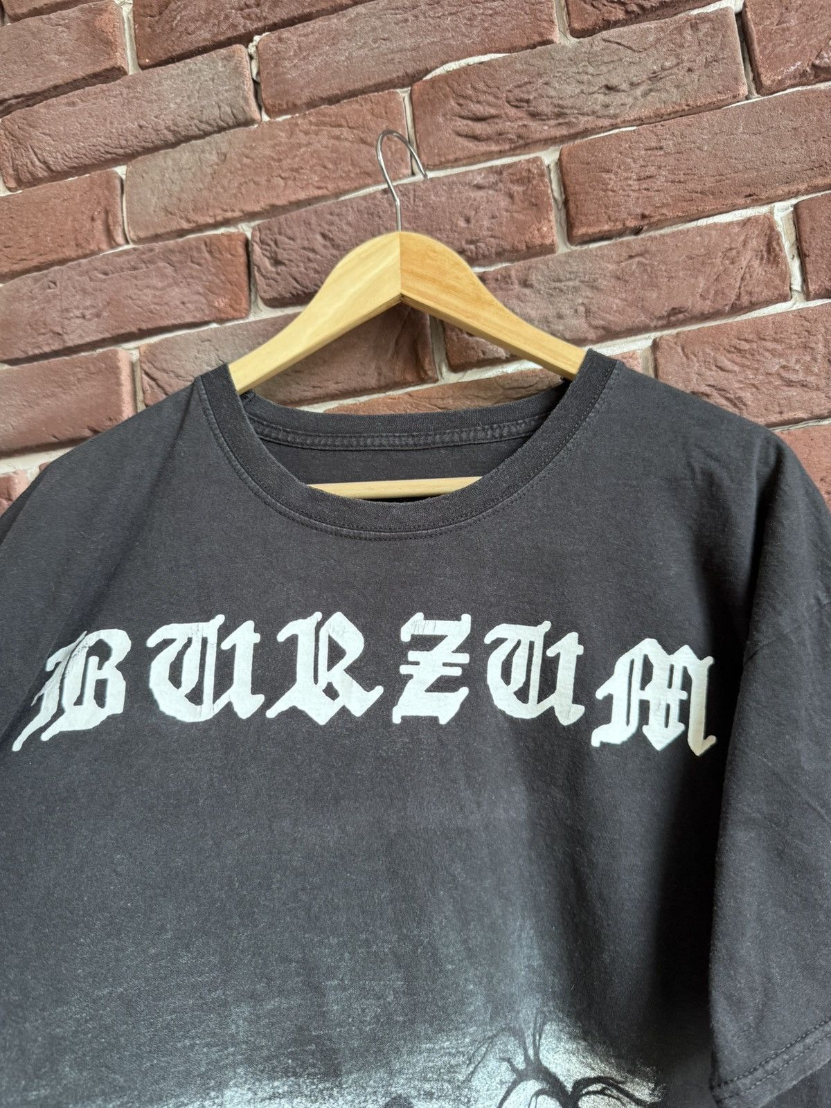 Band Tees Burzum Count Grishnackh Varg Vikernes Black Metal Tshirt Rar Size US L / EU 52-54 / 3 - 3 Thumbnail