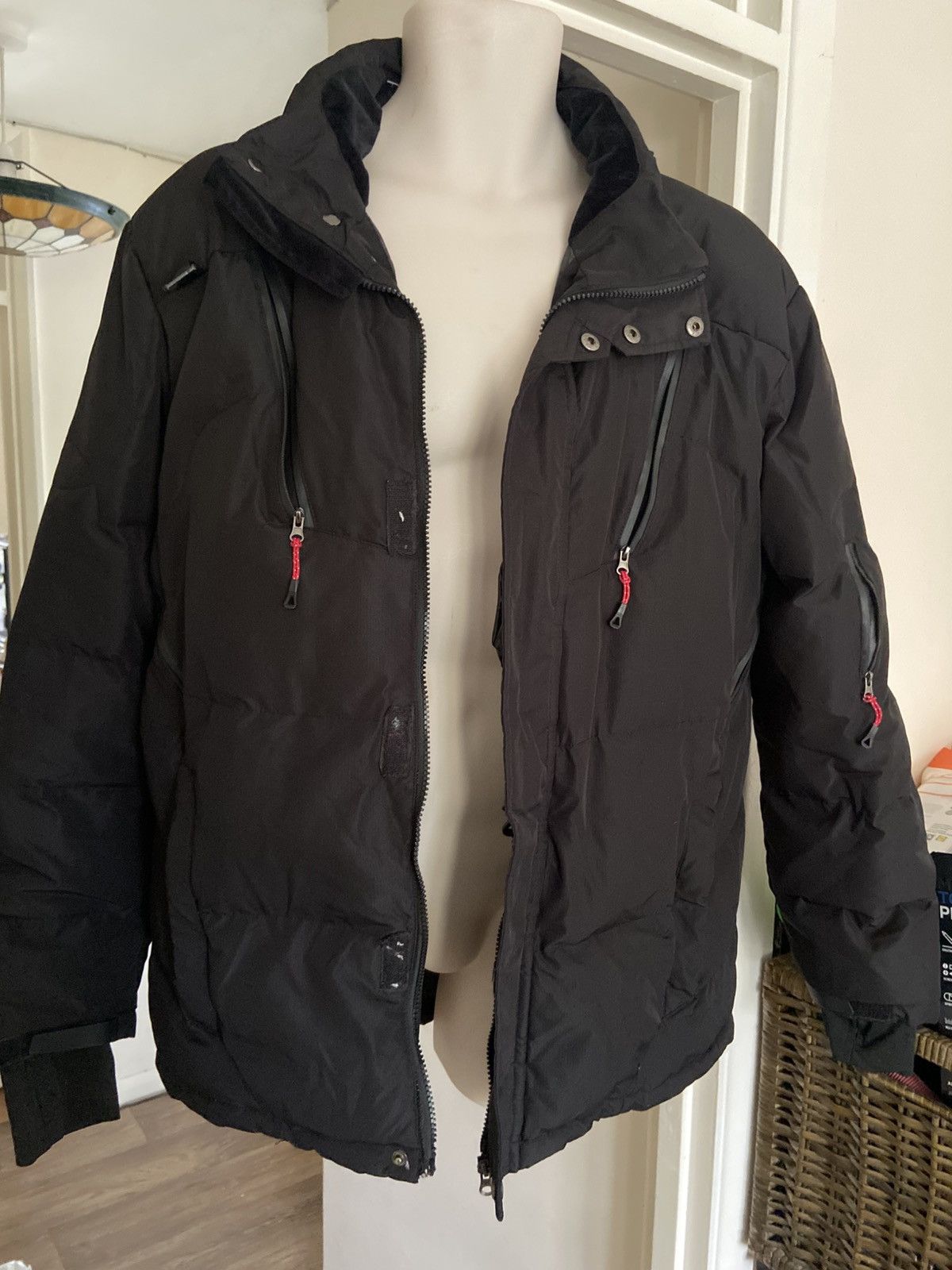 Other Dope puffer jacket with red accents Down Fkow Youth Size US M / EU 48-50 / 2 - 12 Thumbnail