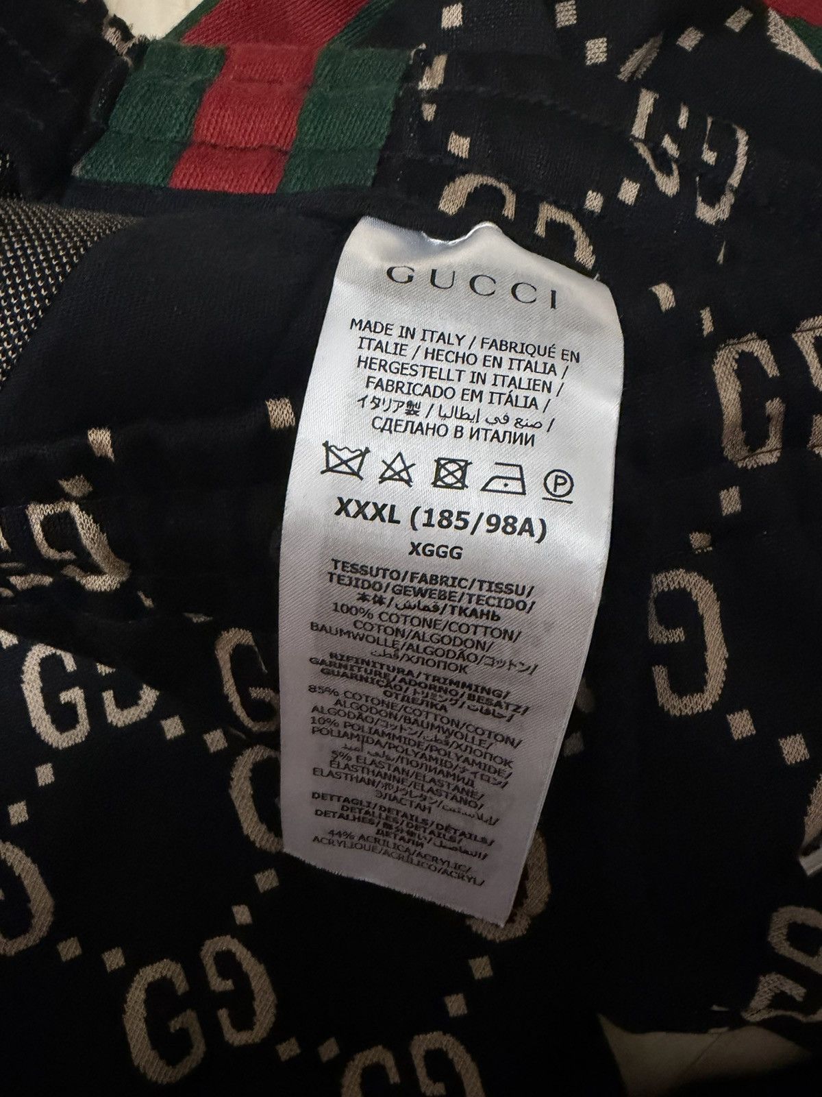Gucci Gucci GG cotton Jersey Jogger pants Size US 44 / EU 60 - 6 Thumbnail