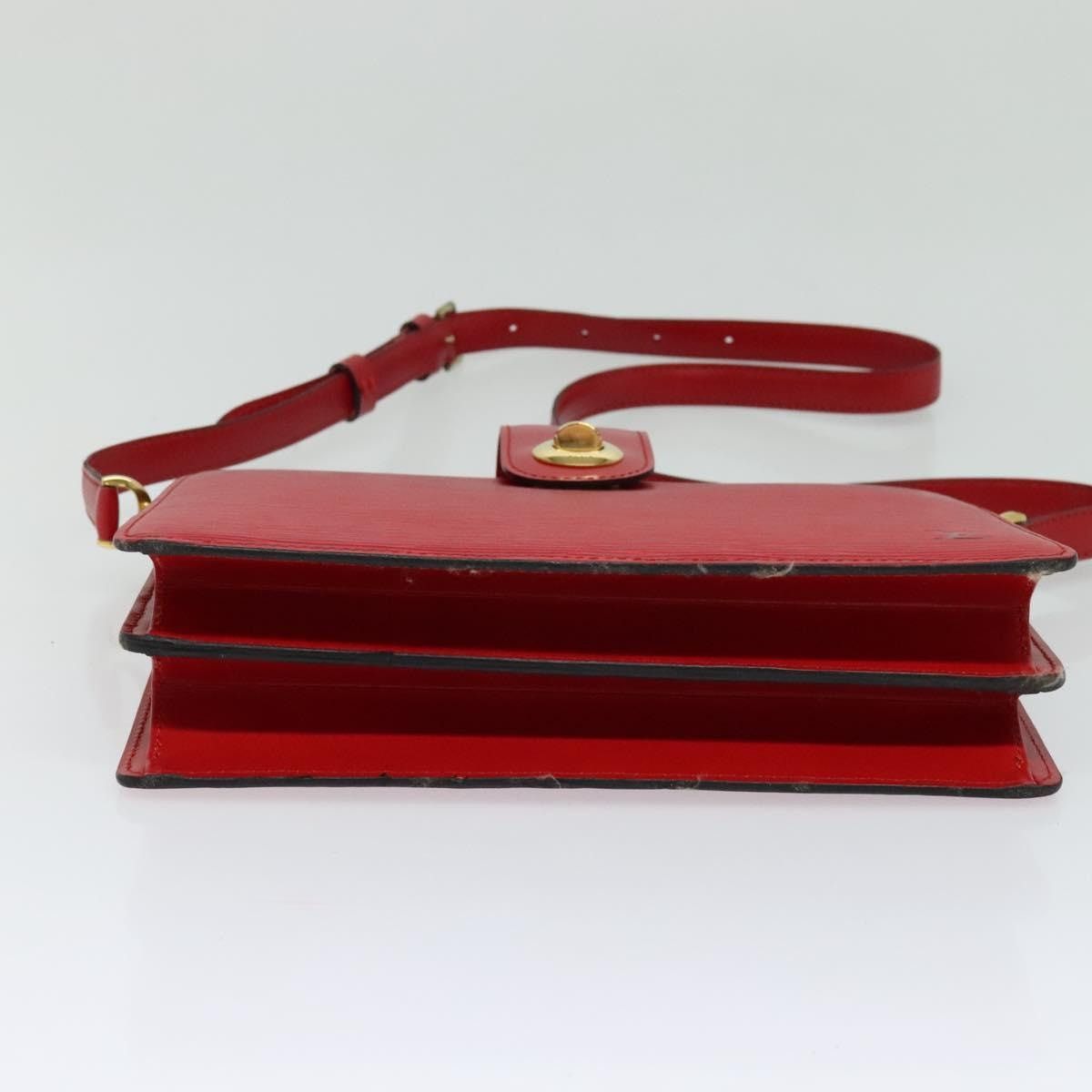 Louis Vuitton LOUIS VUITTON Epi Capuchin Shoulder Bag Red M52347 Size ONE SIZE - 5 Thumbnail