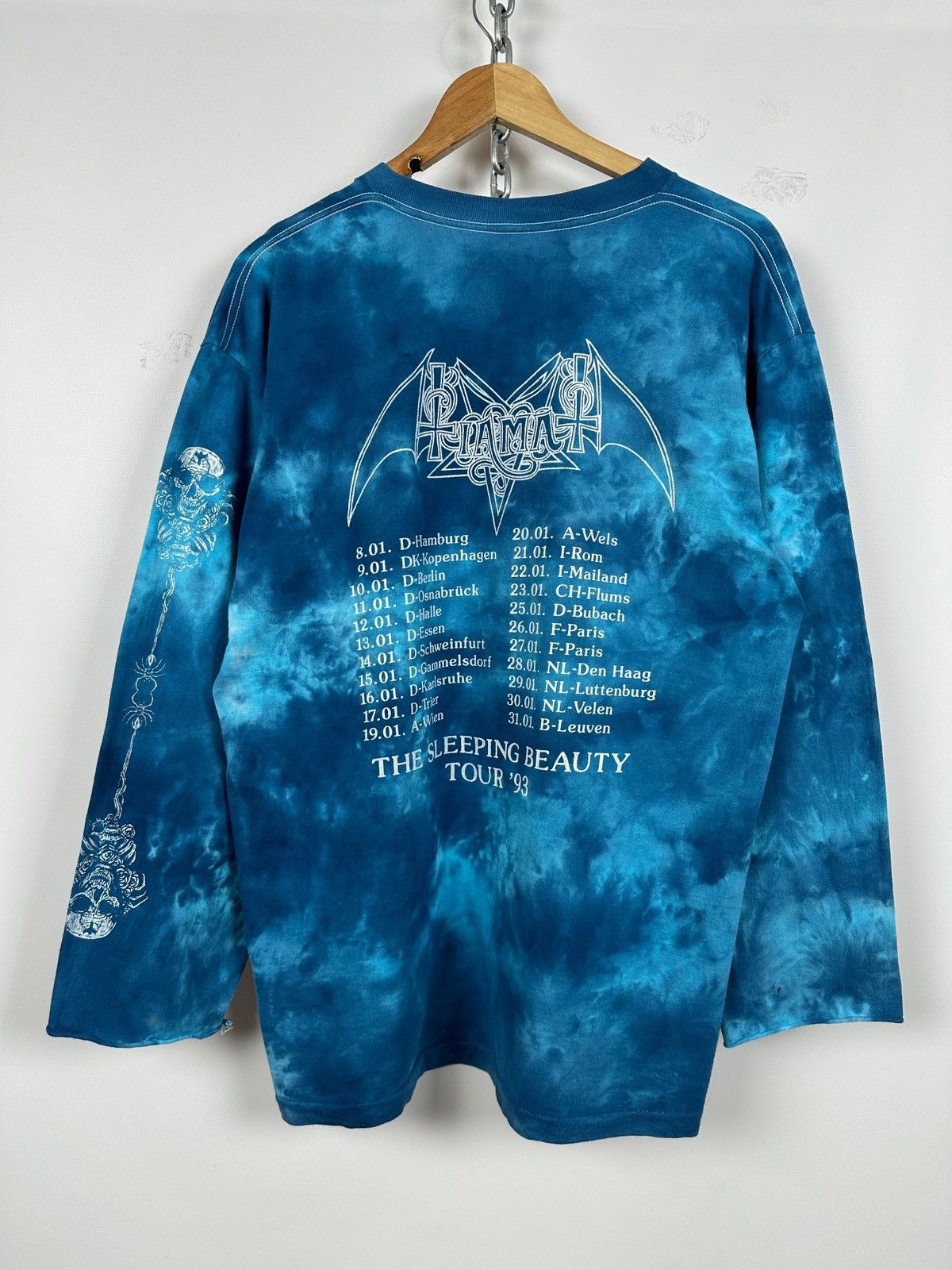 Band Tees 1993 Vintage Tiamat The Sleeping Beauty Long Sleeve T-Shirt Size US XL / EU 56 / 4 - 2 Thumbnail