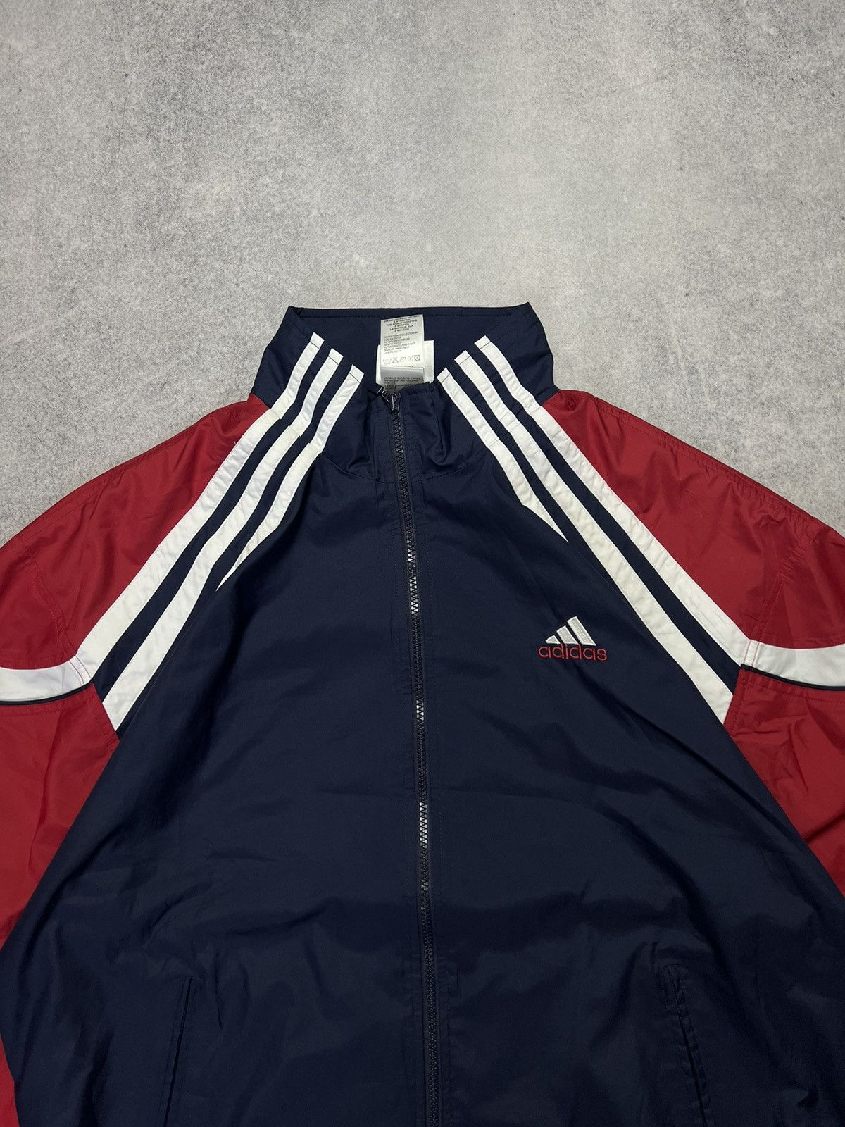 Vintage Vintage 90s Retro Adidas Nylon Track Y2K Jacket Size US M / EU 48-50 / 2 - 4 Thumbnail