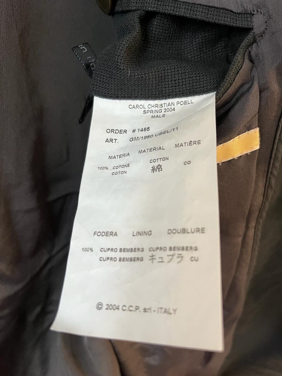 Carol Christian Poell Carol Christian Poell GM 1850 Blazer Grey 11 Size US M / EU 48-50 / 2 - 4 Thumbnail